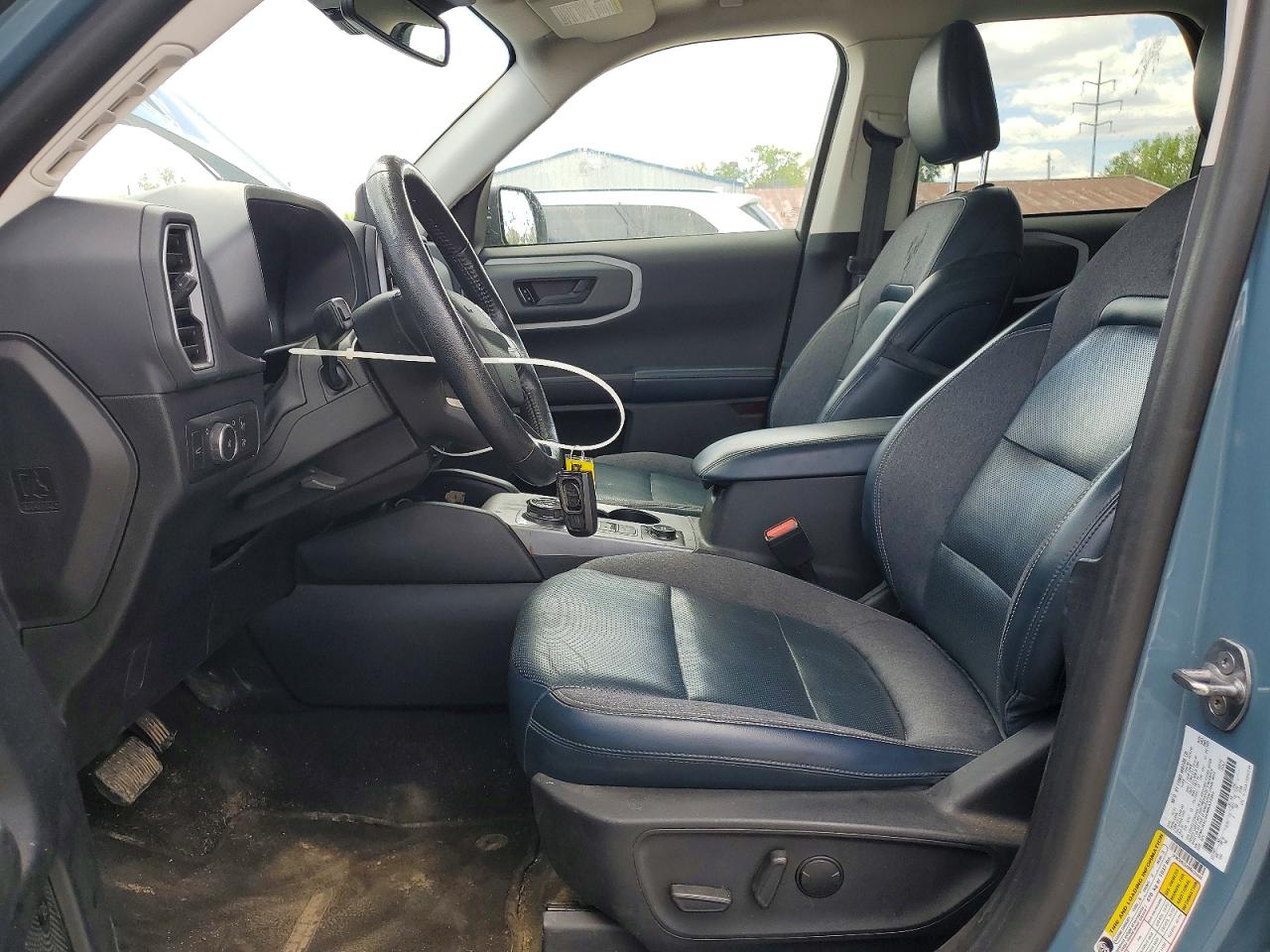2021 Ford Bronco Sport Outer Banks Blue vin: 3FMCR9C6XMRA35489