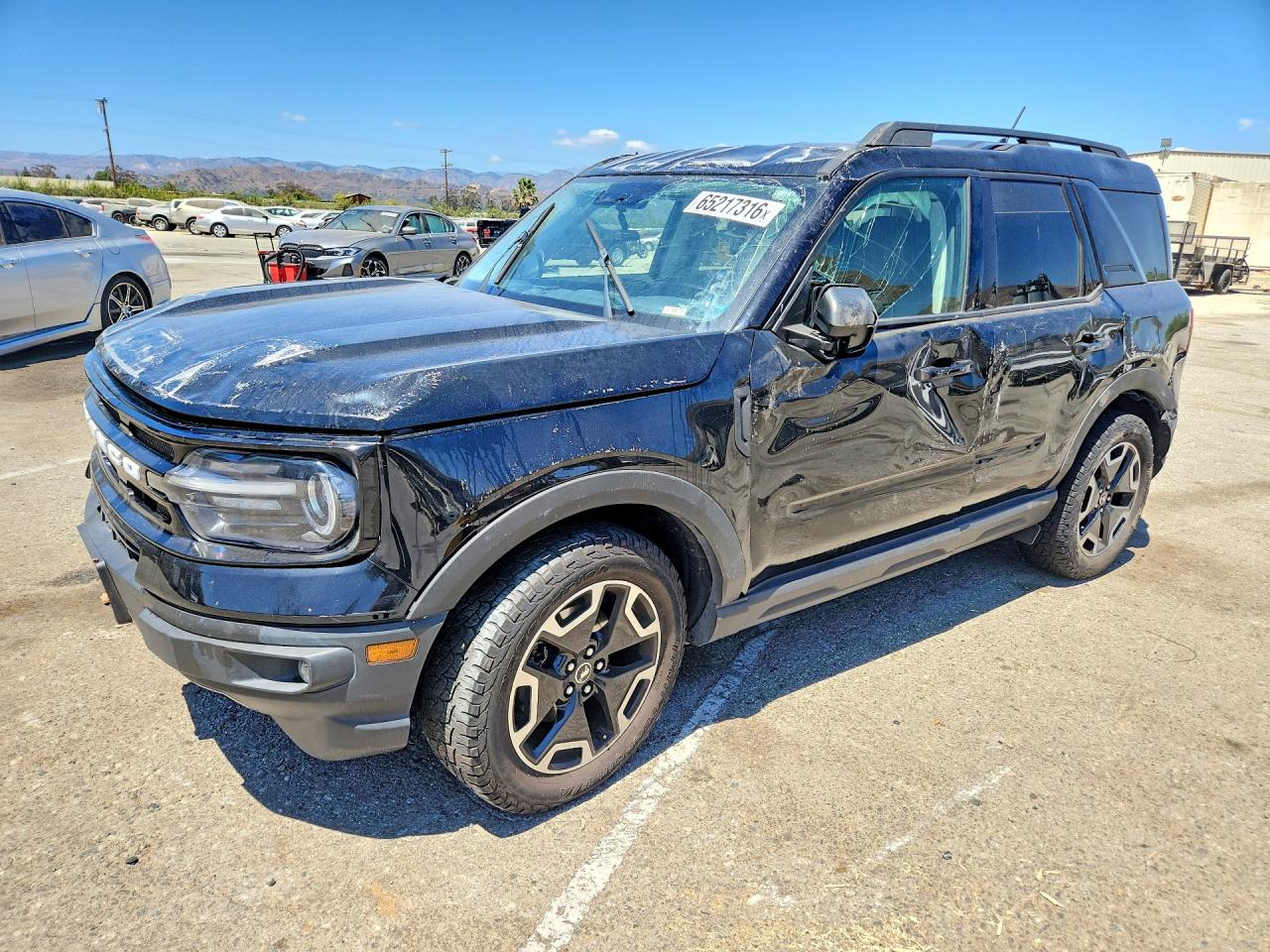 2021 Ford Bronco Sport Outer Banks Black vin: 3FMCR9C6XMRA57136