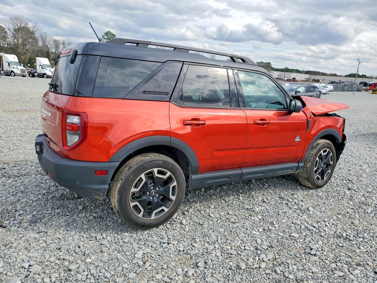 2024 Ford Bronco Sport Outer Banks Orange vin: 3FMCR9C6XRRE22650