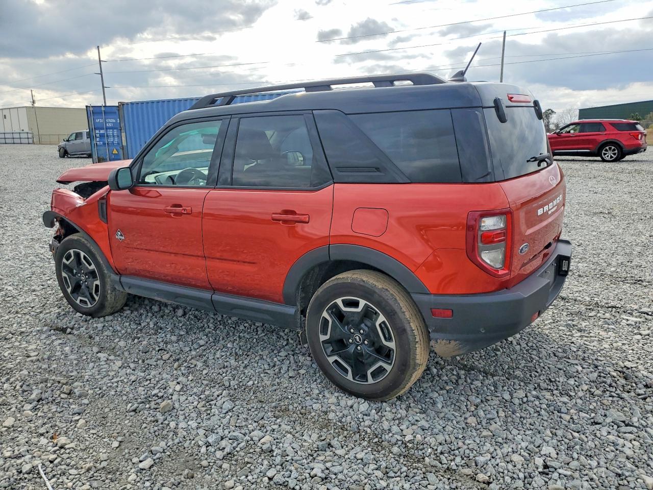 2024 Ford Bronco Sport Outer Banks Orange vin: 3FMCR9C6XRRE22650