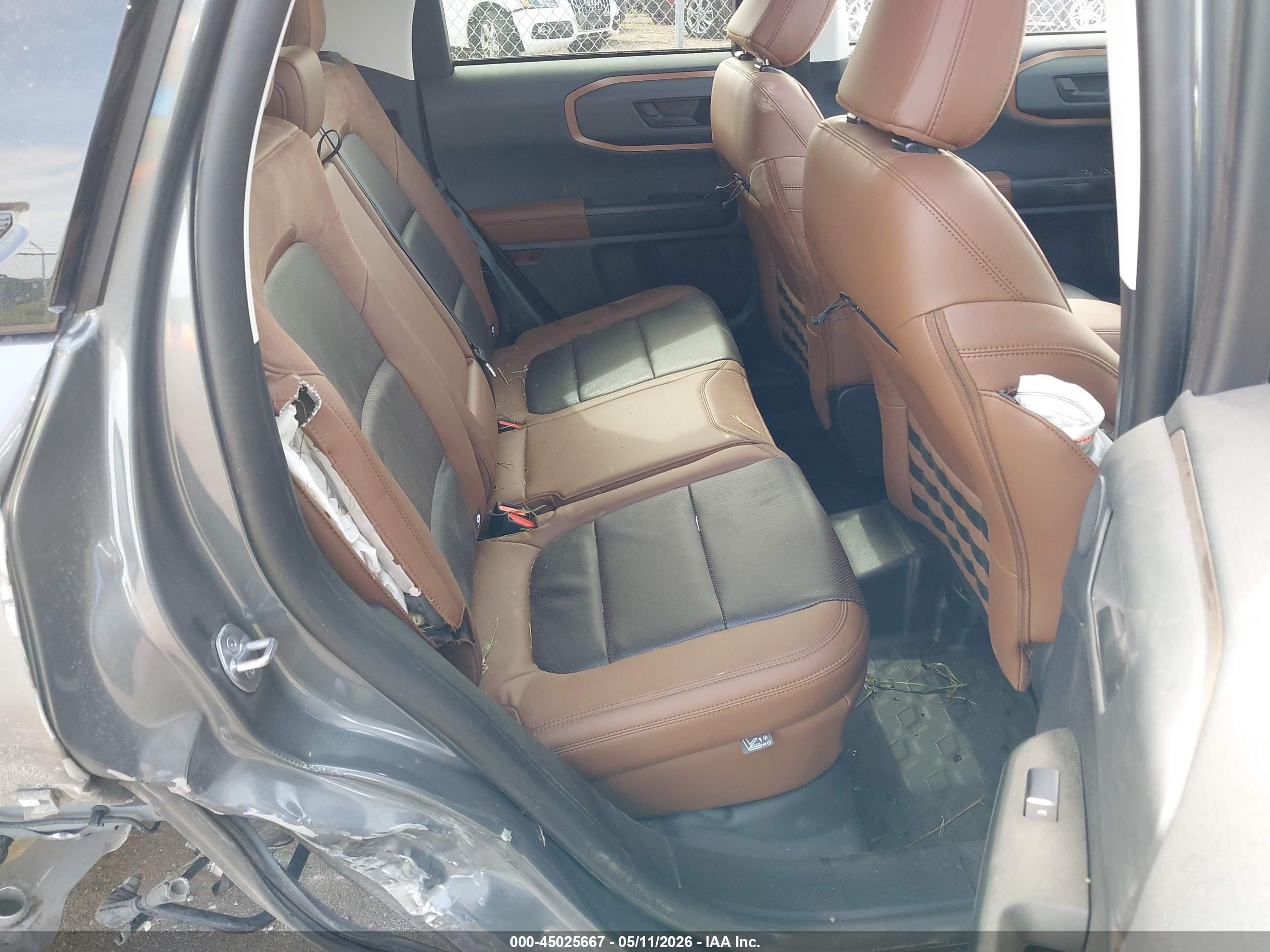 2024 Ford Bronco Sport Badlands Gray vin: 3FMCR9D91RRF75362