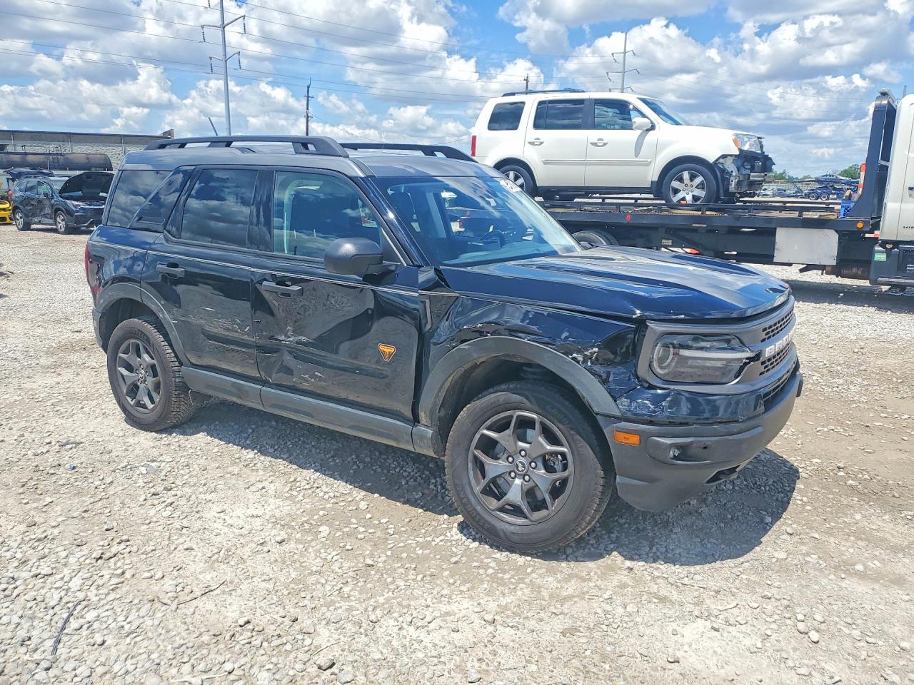 2022 Ford Bronco Sport Badlands Black vin: 3FMCR9D97NRE19692