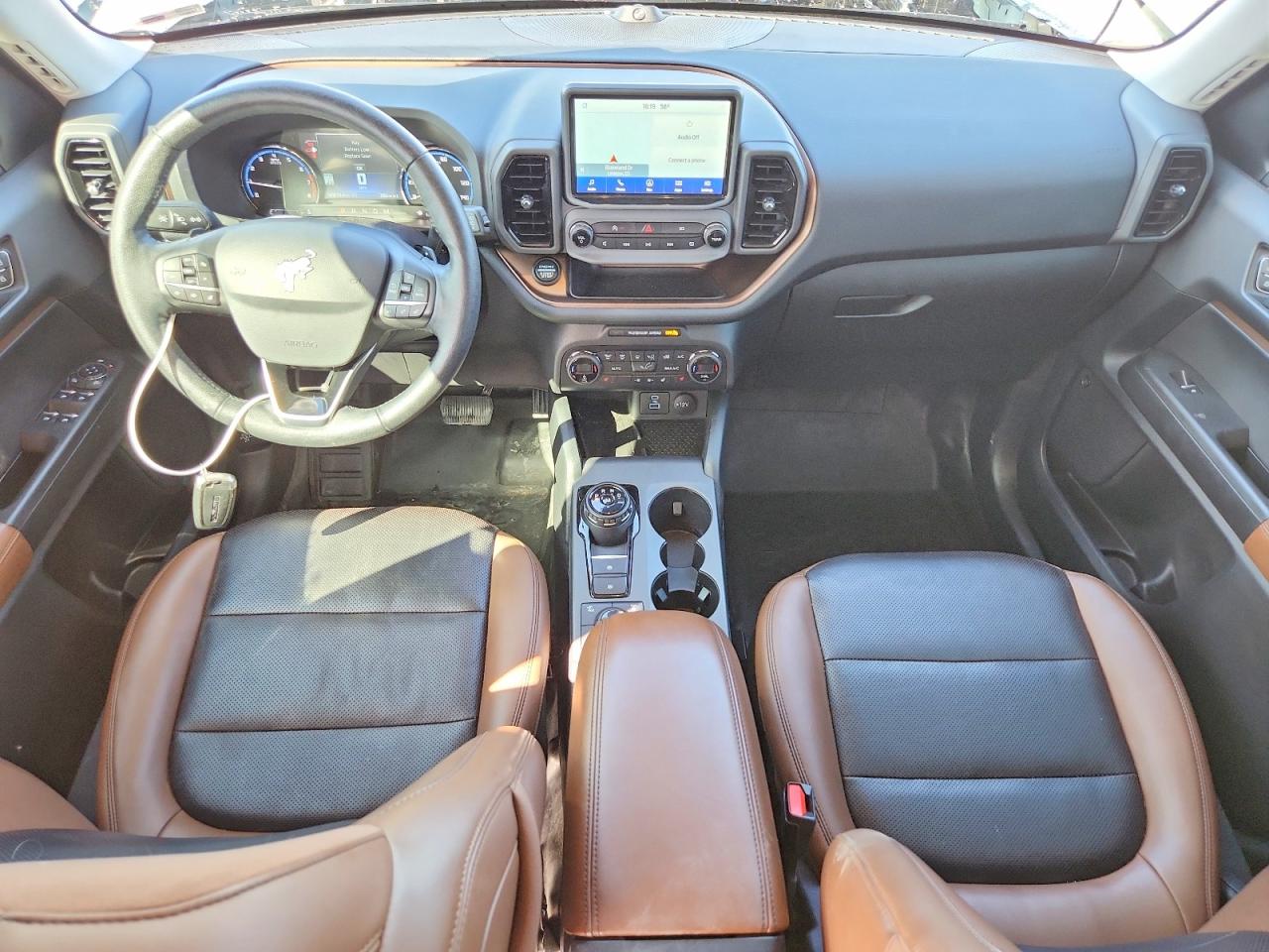 2021 Ford Bronco Sport Badlands Синий vin: 3FMCR9D99MRA77385