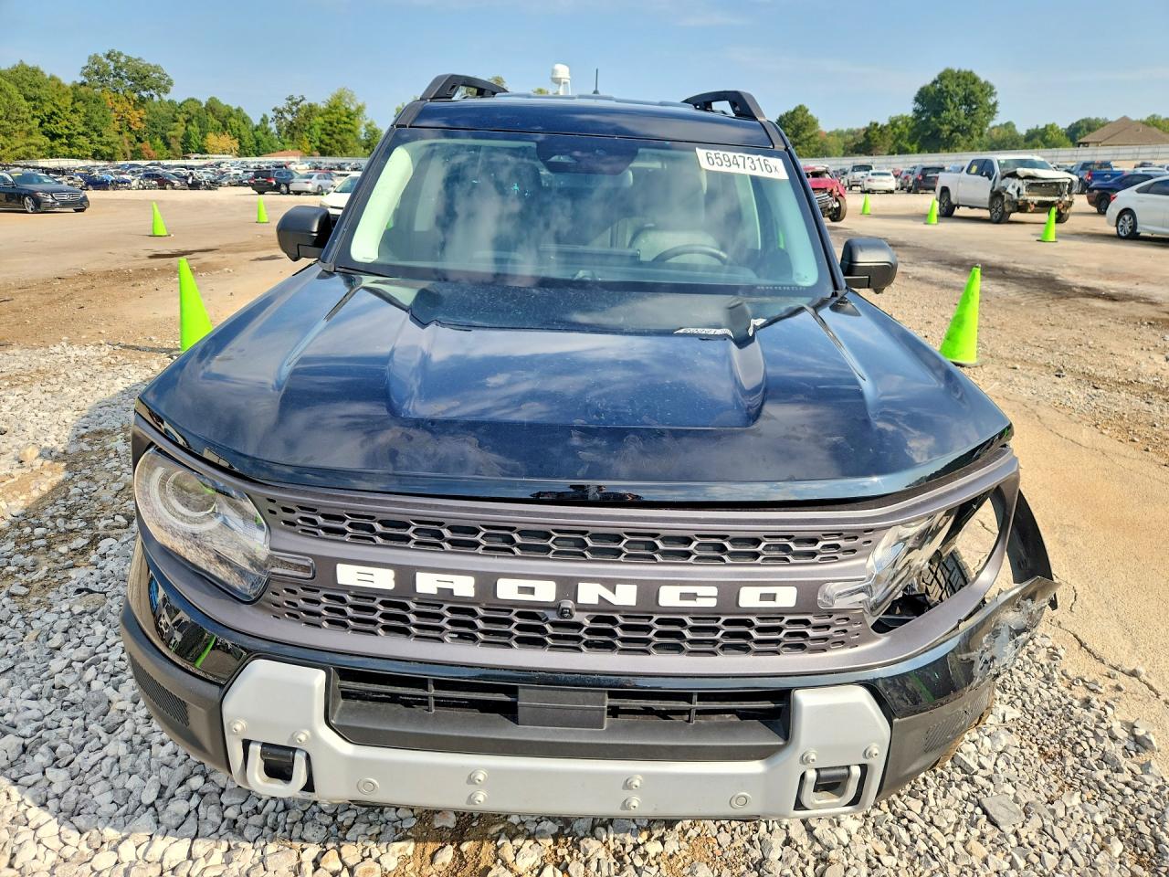 2025 Ford Bronco Sport Badlands Черный vin: 3FMCR9DA0SRE27526