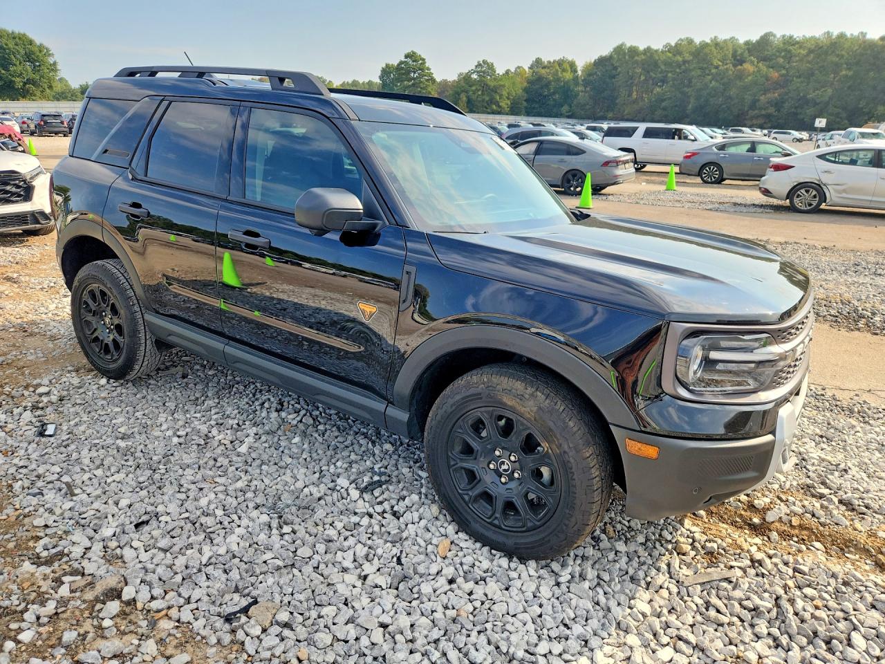2025 Ford Bronco Sport Badlands Черный vin: 3FMCR9DA0SRE27526