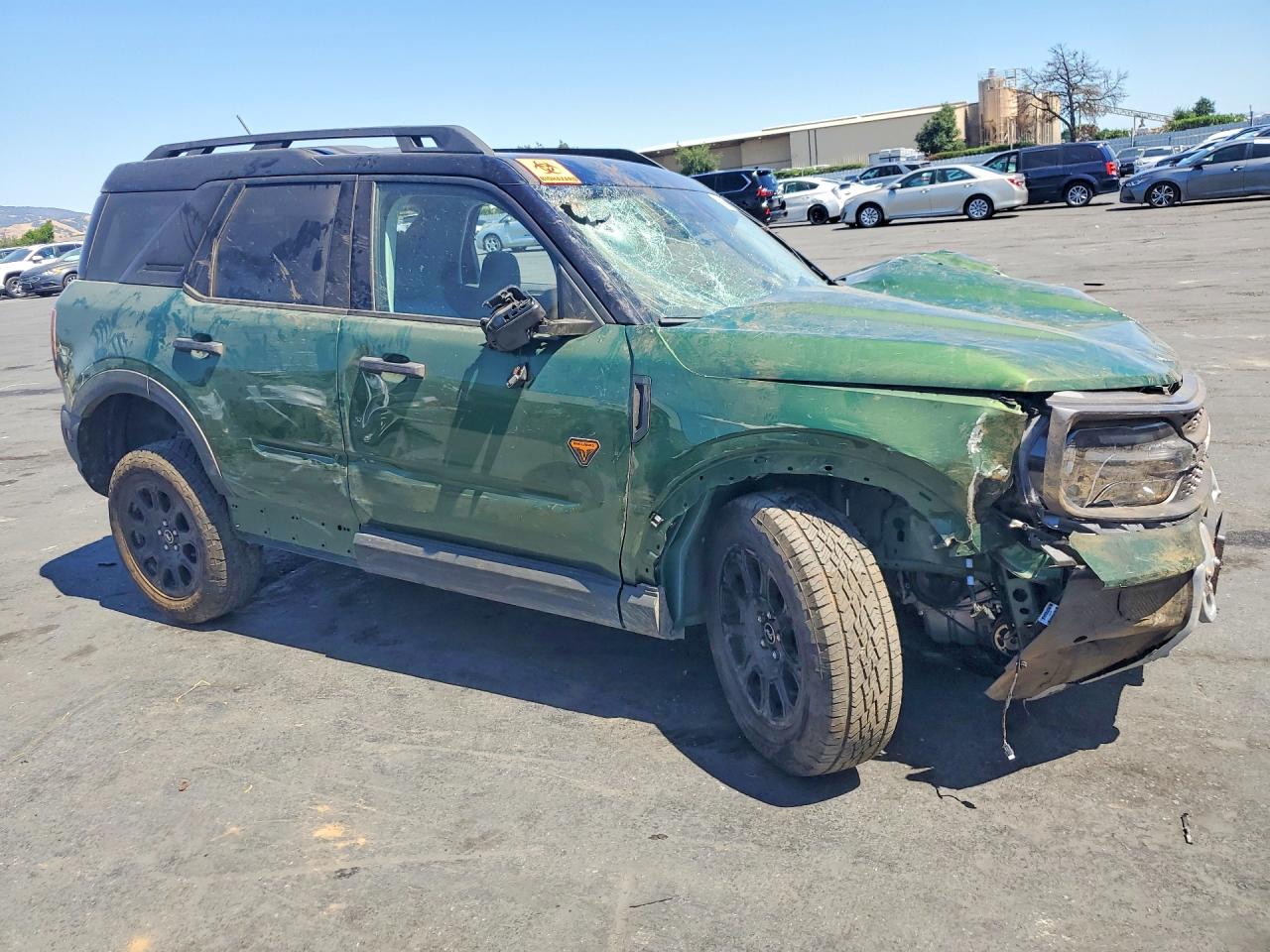 2025 Ford Bronco Sport Badlands Green vin: 3FMCR9DA2SRE02708