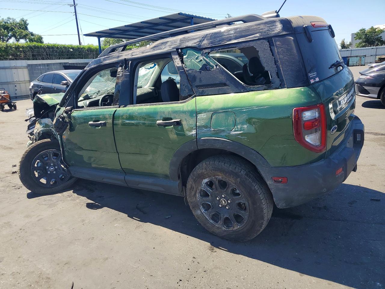 2025 Ford Bronco Sport Badlands Green vin: 3FMCR9DA2SRE02708