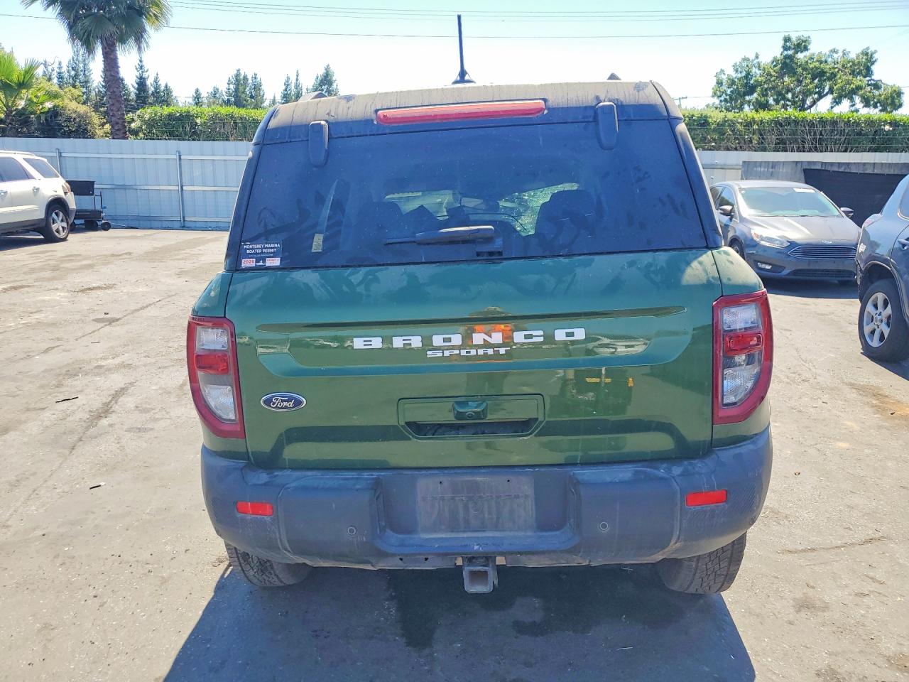 2025 Ford Bronco Sport Badlands Green vin: 3FMCR9DA2SRE02708
