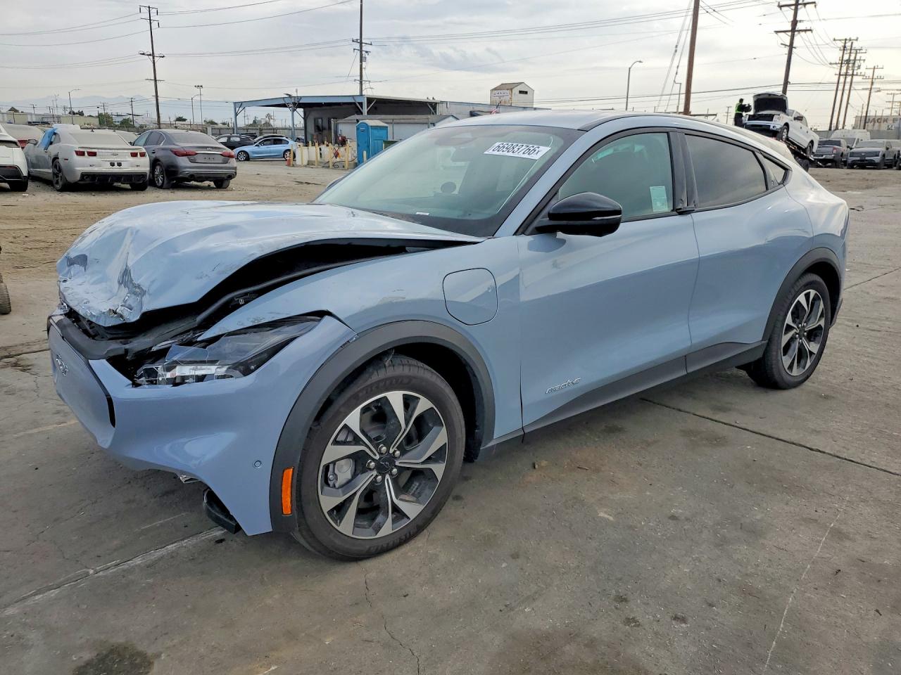 2025 Ford Mustang Mach-e Select Gray vin: 3FMTK1R40SMA43347