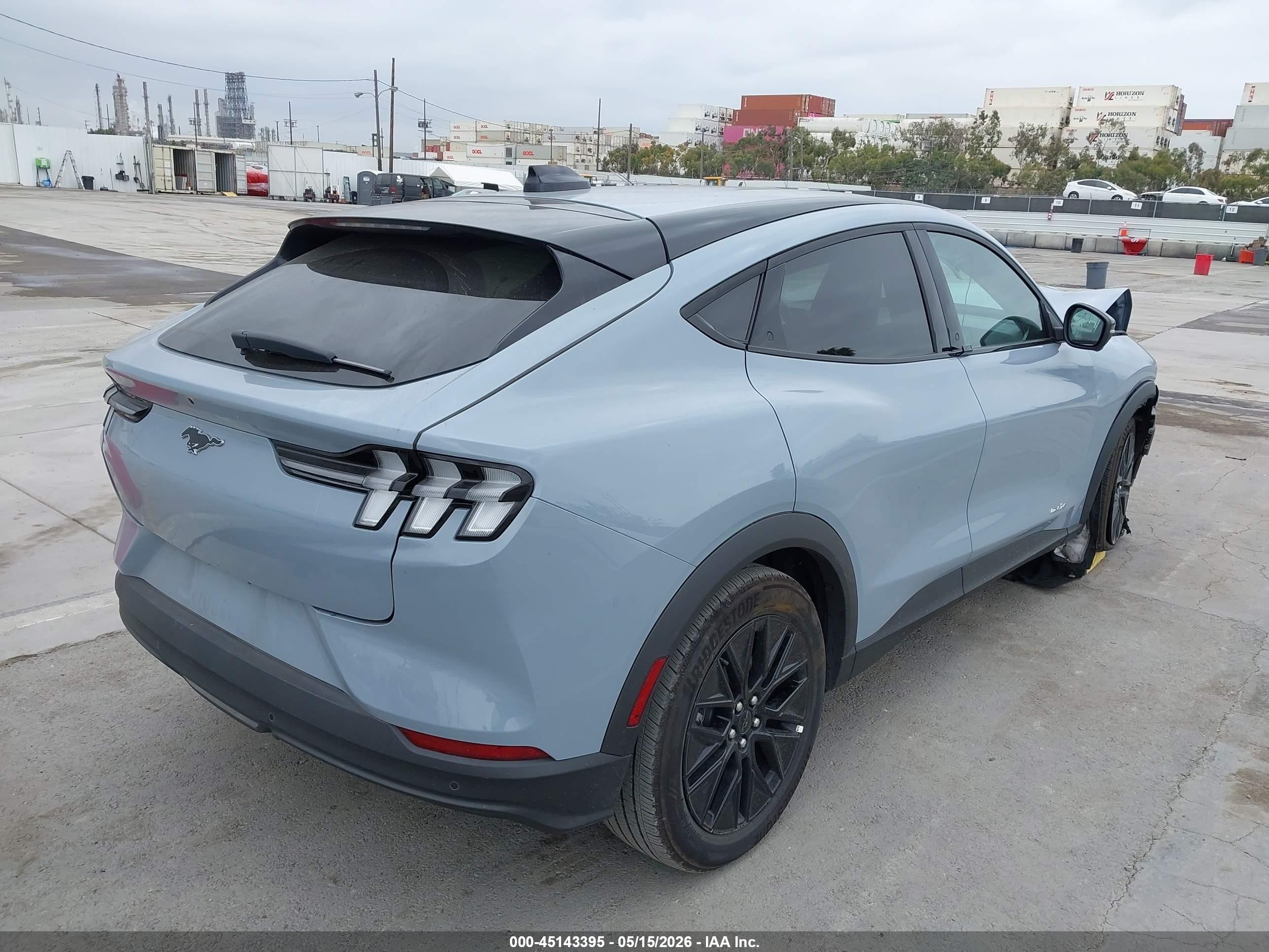2025 Ford Mustang Mach-e Select Gray vin: 3FMTK1R46SMA21840