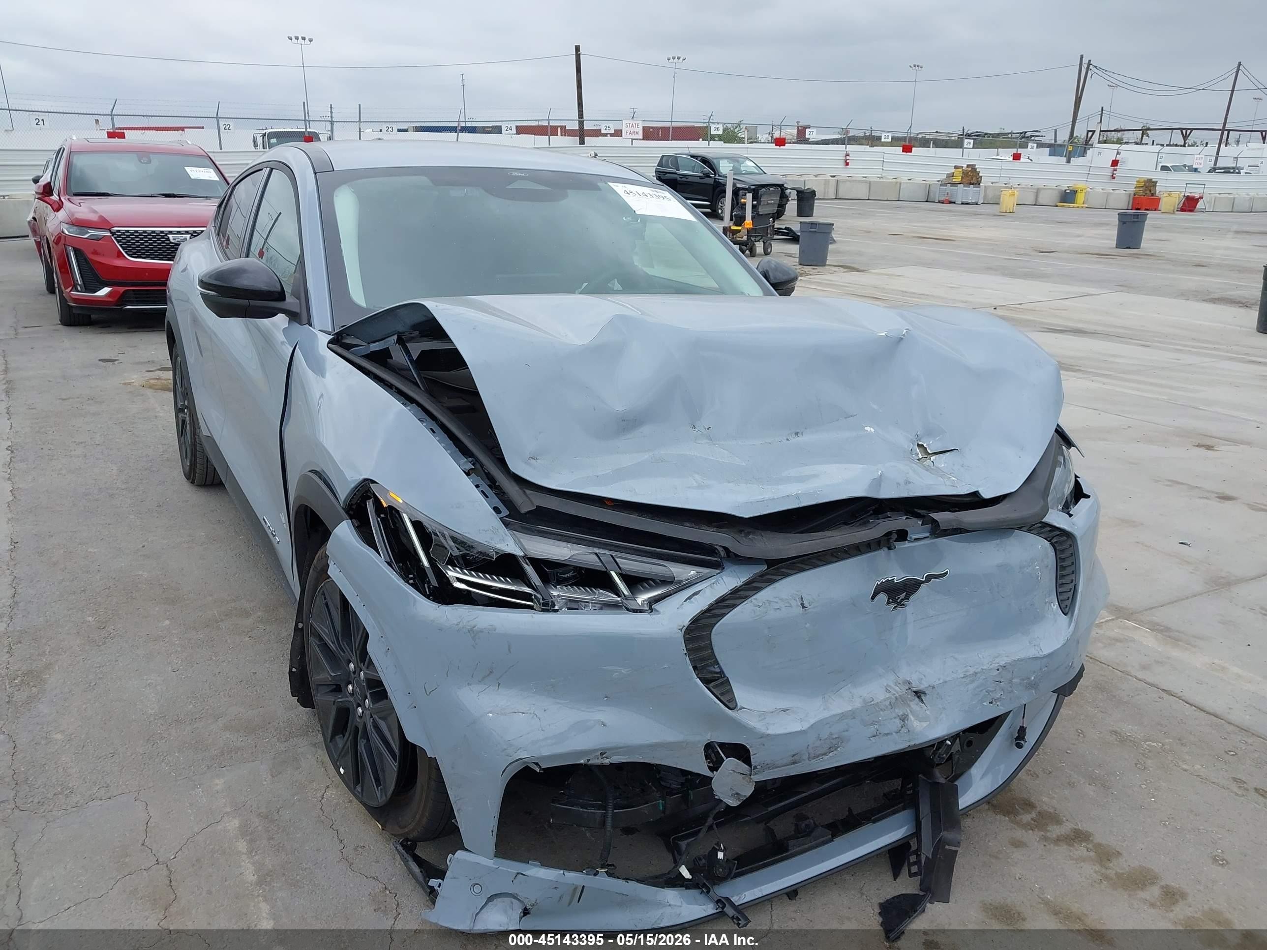 2025 Ford Mustang Mach-e Select Gray vin: 3FMTK1R46SMA21840