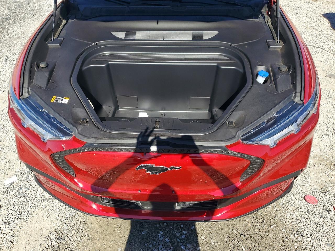 2022 Ford Mustang Mach-e Select Red vin: 3FMTK1RM8NMA60451