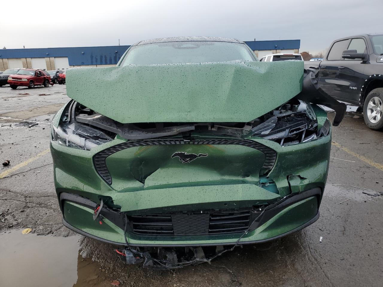 2025 Ford Mustang Mach-e Select Зеленый vin: 3FMTK1S59SMA12505