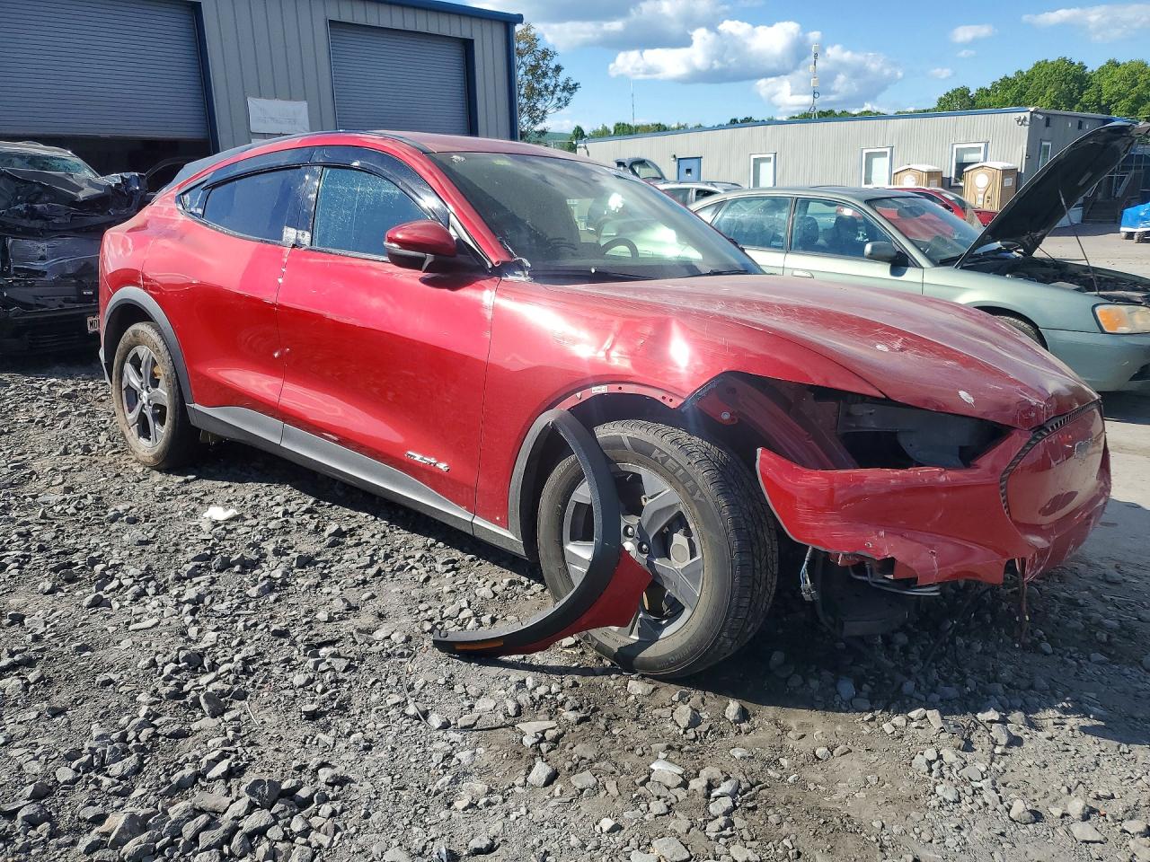 2022 Ford Mustang Mach-e Select Красный vin: 3FMTK1SS0NMA14170