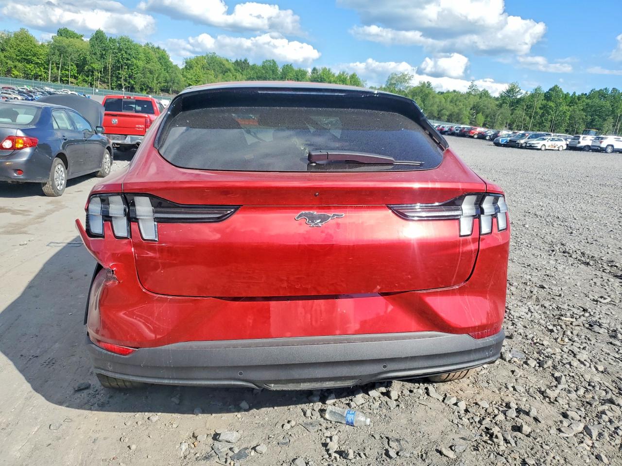 2022 Ford Mustang Mach-e Select Красный vin: 3FMTK1SS0NMA14170