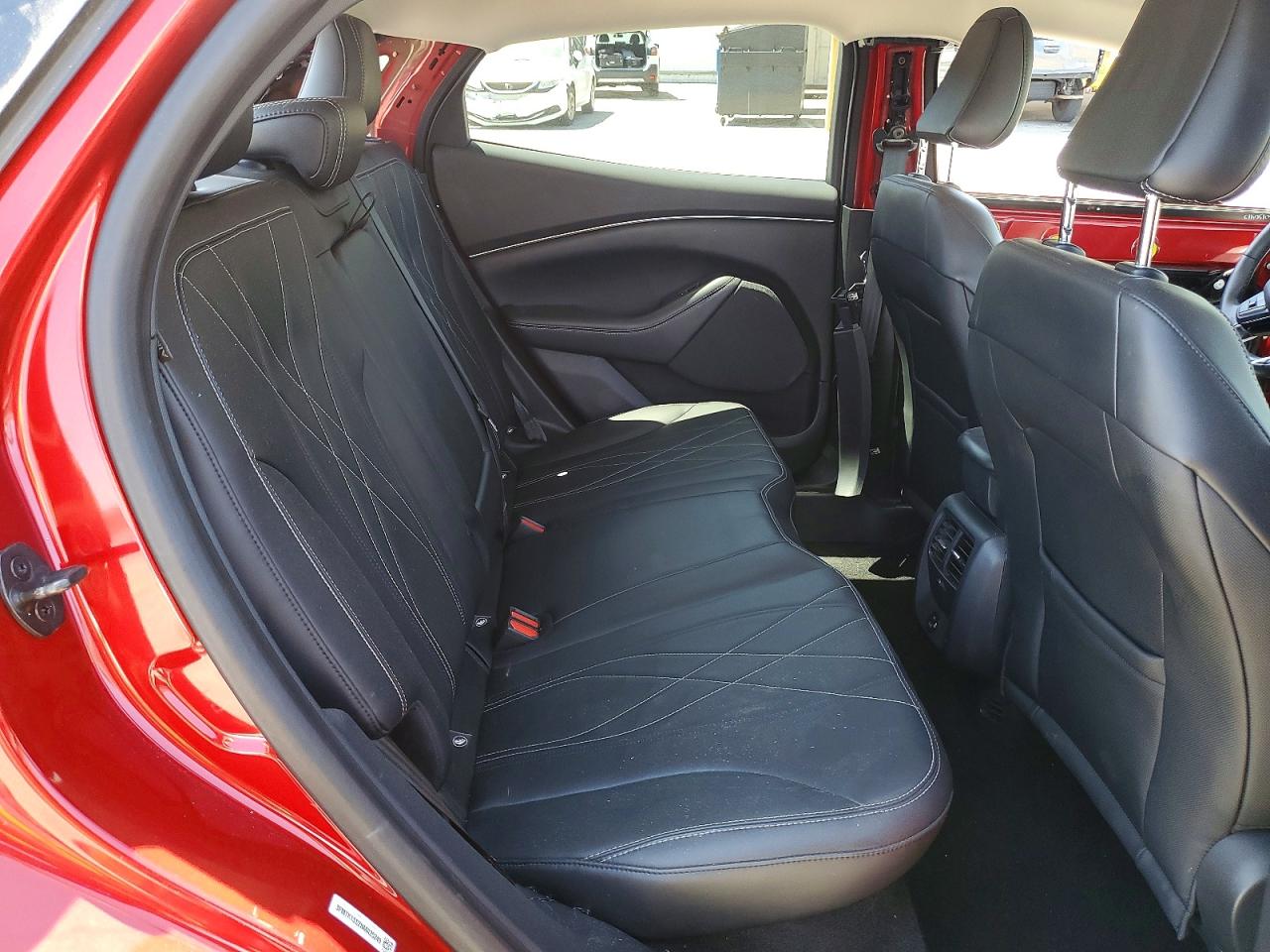 2022 Ford Mustang Mach-e Select Red vin: 3FMTK1SS2NMA25249