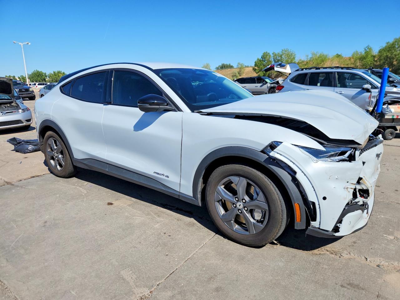 2023 Ford Mustang Mach-e Select Серый vin: 3FMTK1SS9PMA09360
