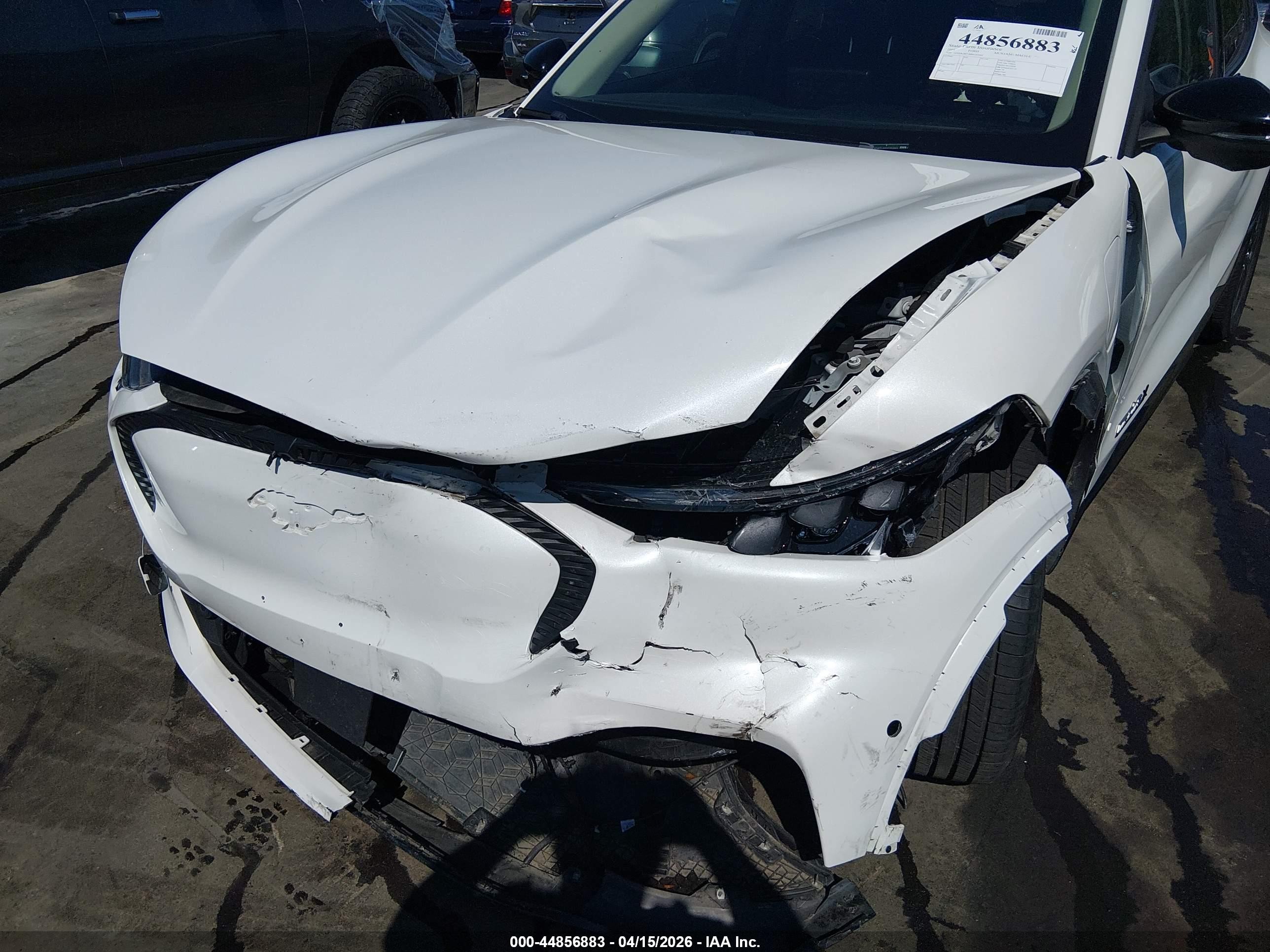 2021 Ford Mustang Mach-e California Route 1 White vin: 3FMTK2R71MMA01661