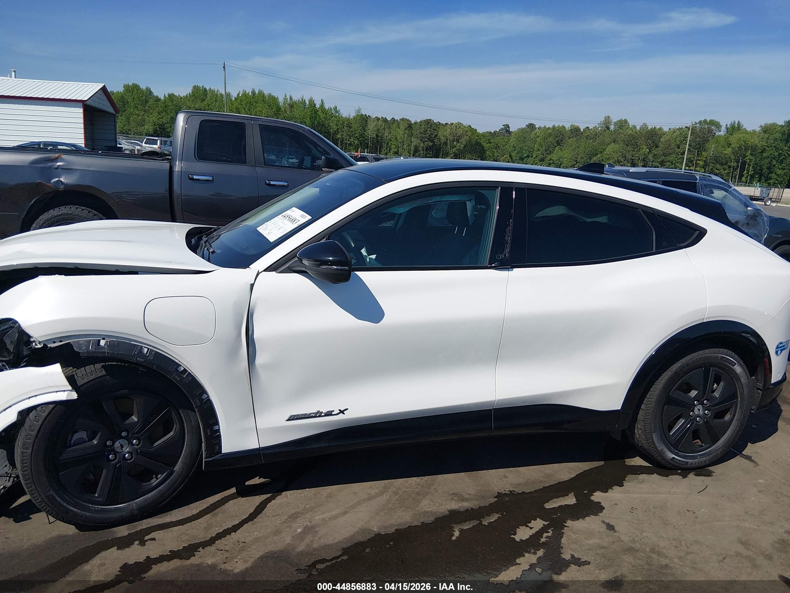 2021 Ford Mustang Mach-e California Route 1 White vin: 3FMTK2R71MMA01661