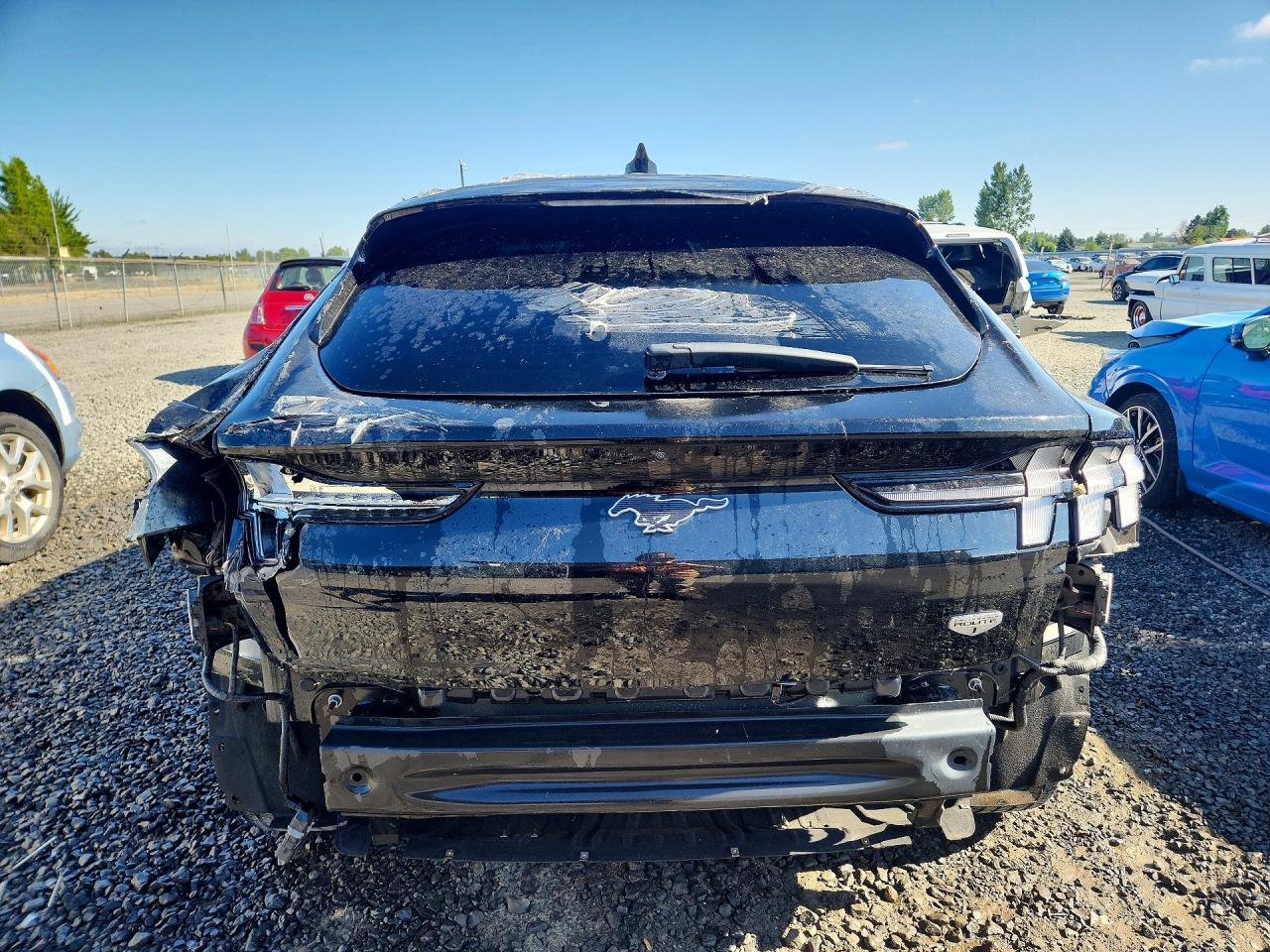 2021 Ford Mustang Mach-e California Route 1 Black vin: 3FMTK2R75MMA36431