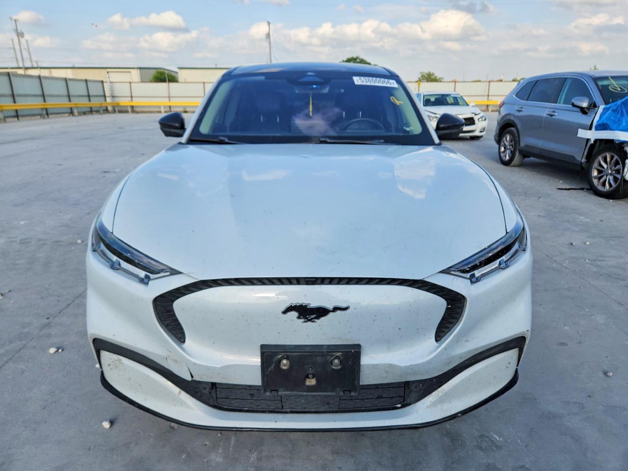 2022 Ford Mustang Mach-e California Route 1 Серебряный vin: 3FMTK2SU4NMA41802
