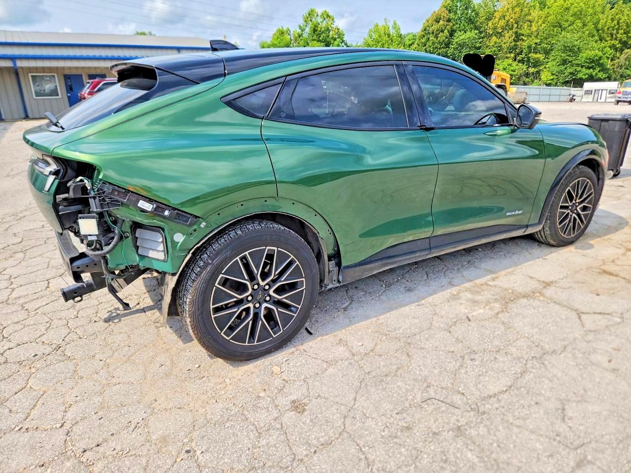 2024 Ford Mustang Mach-e Premium Зеленый vin: 3FMTK3R46RMA03618