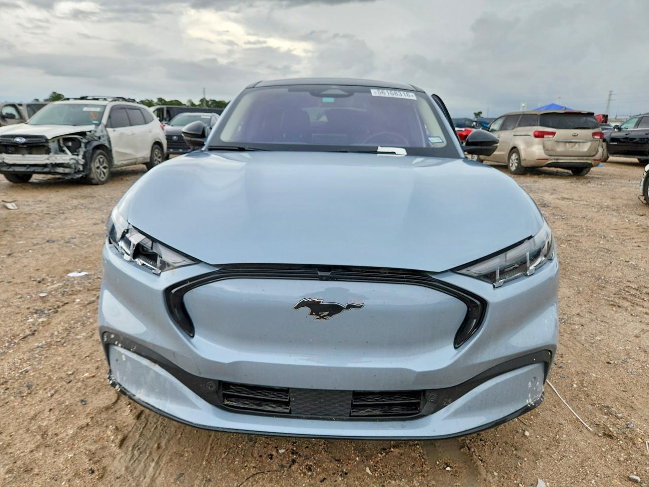 2024 Ford Mustang Mach-e Premium Gray vin: 3FMTK3R79RMA46263