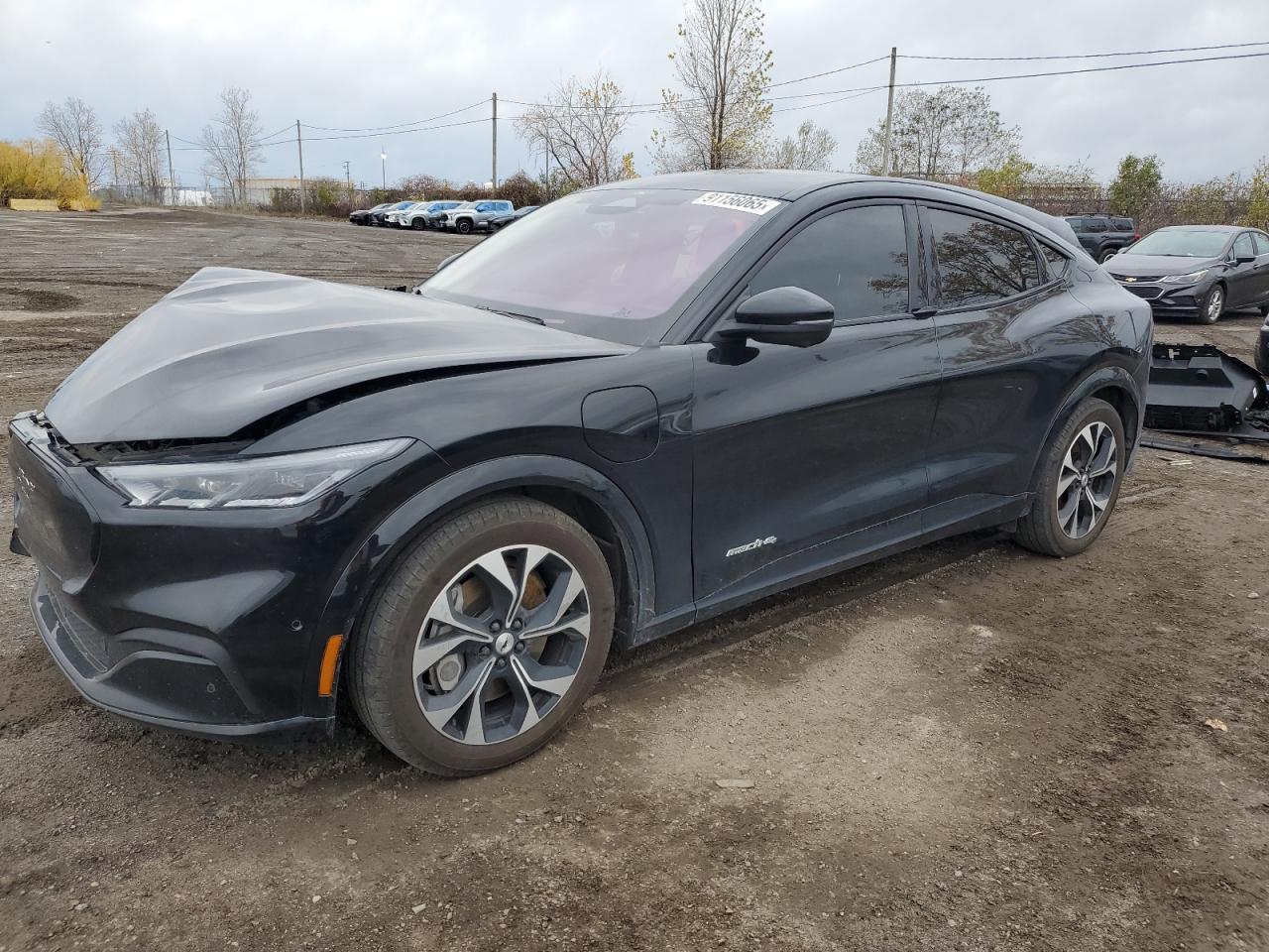 2022 Ford Mustang Mach-e Premium Black vin: 3FMTK3SS2NMA52835