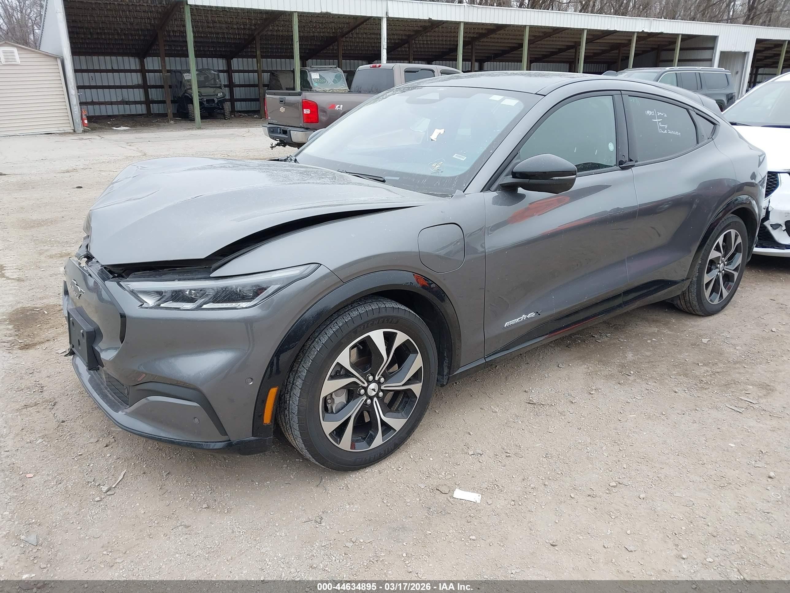 2023 Ford Mustang Mach-e Premium Gray vin: 3FMTK3SU4PMA96713
