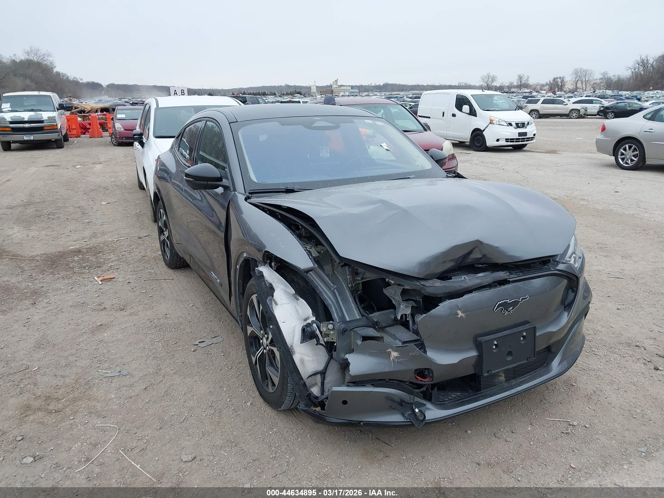 2023 Ford Mustang Mach-e Premium Gray vin: 3FMTK3SU4PMA96713