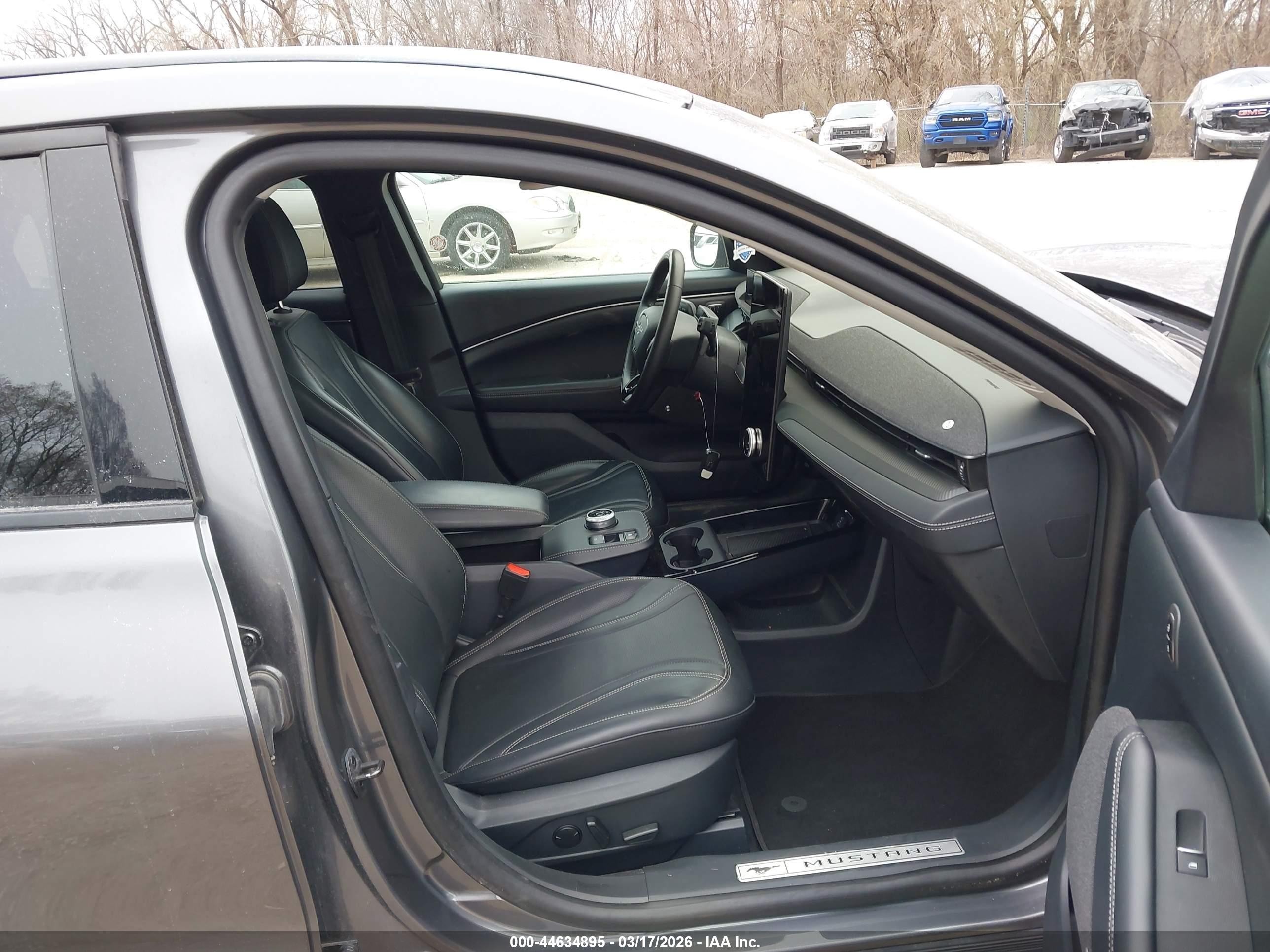 2023 Ford Mustang Mach-e Premium Gray vin: 3FMTK3SU4PMA96713