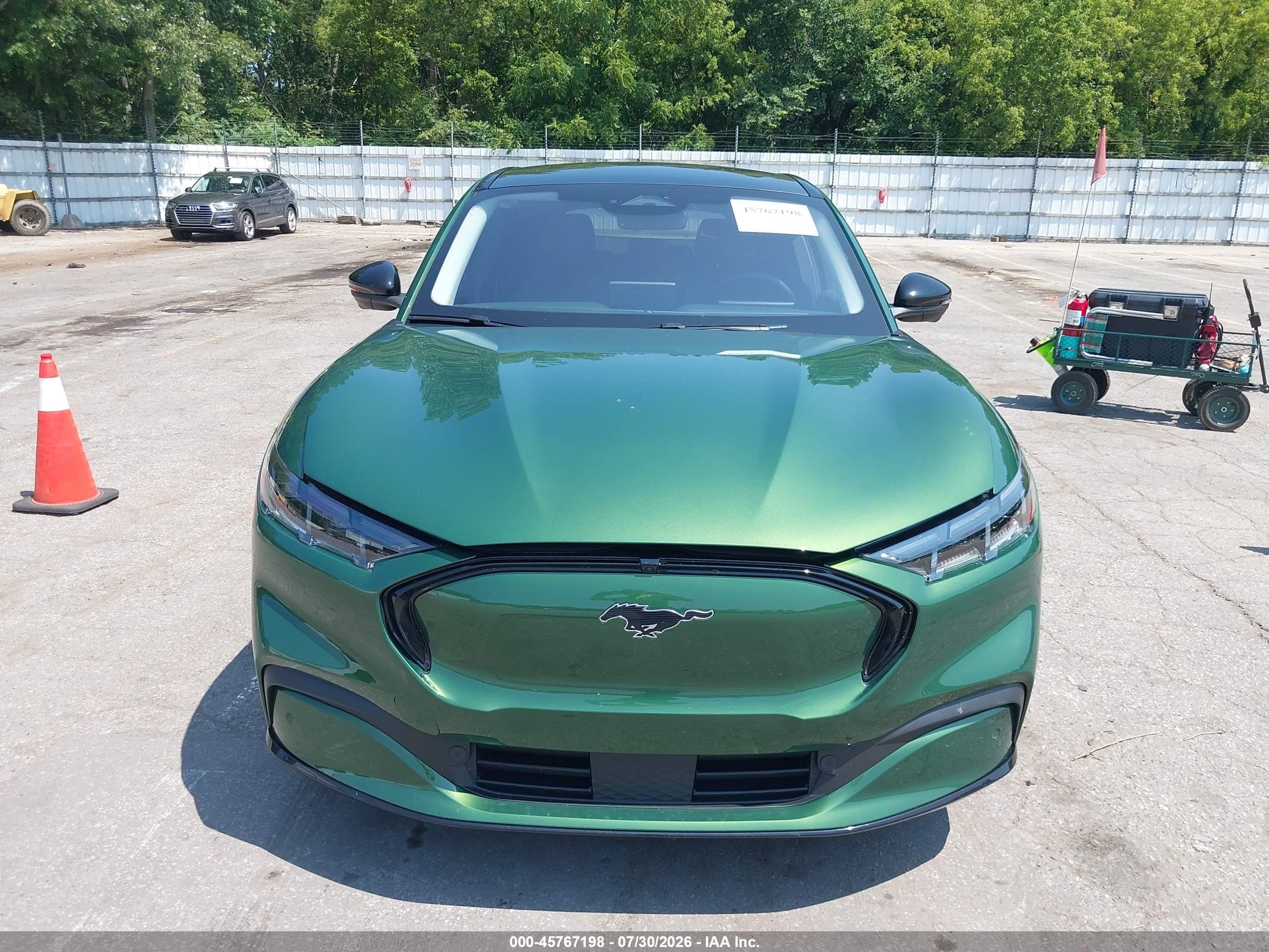 2024 Ford Mustang Mach-e Premium Зеленый vin: 3FMTK3SU5RMA16936