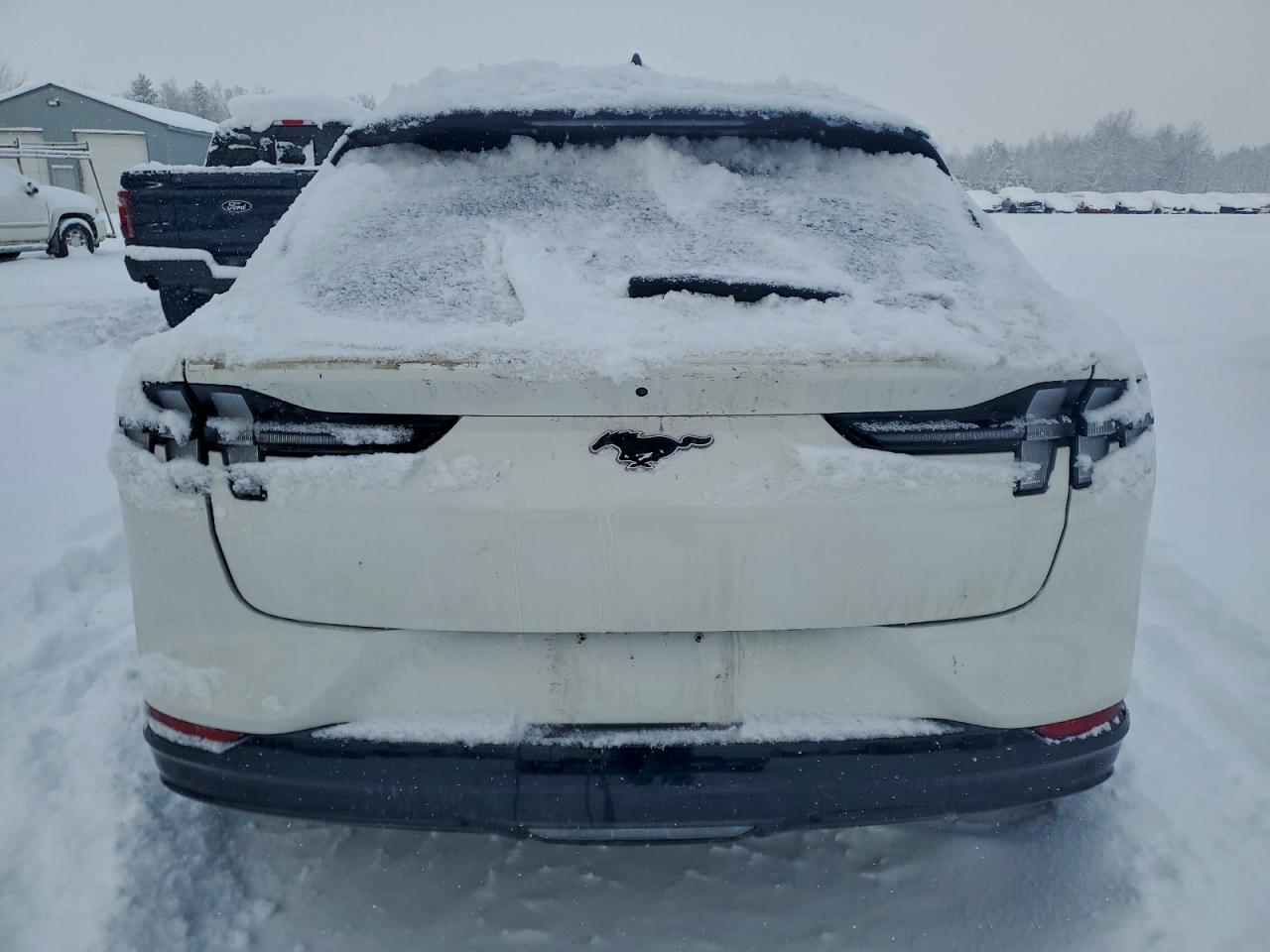 2021 Ford Mustang Mach-e Premium White vin: 3FMTK3SU7MMA17059