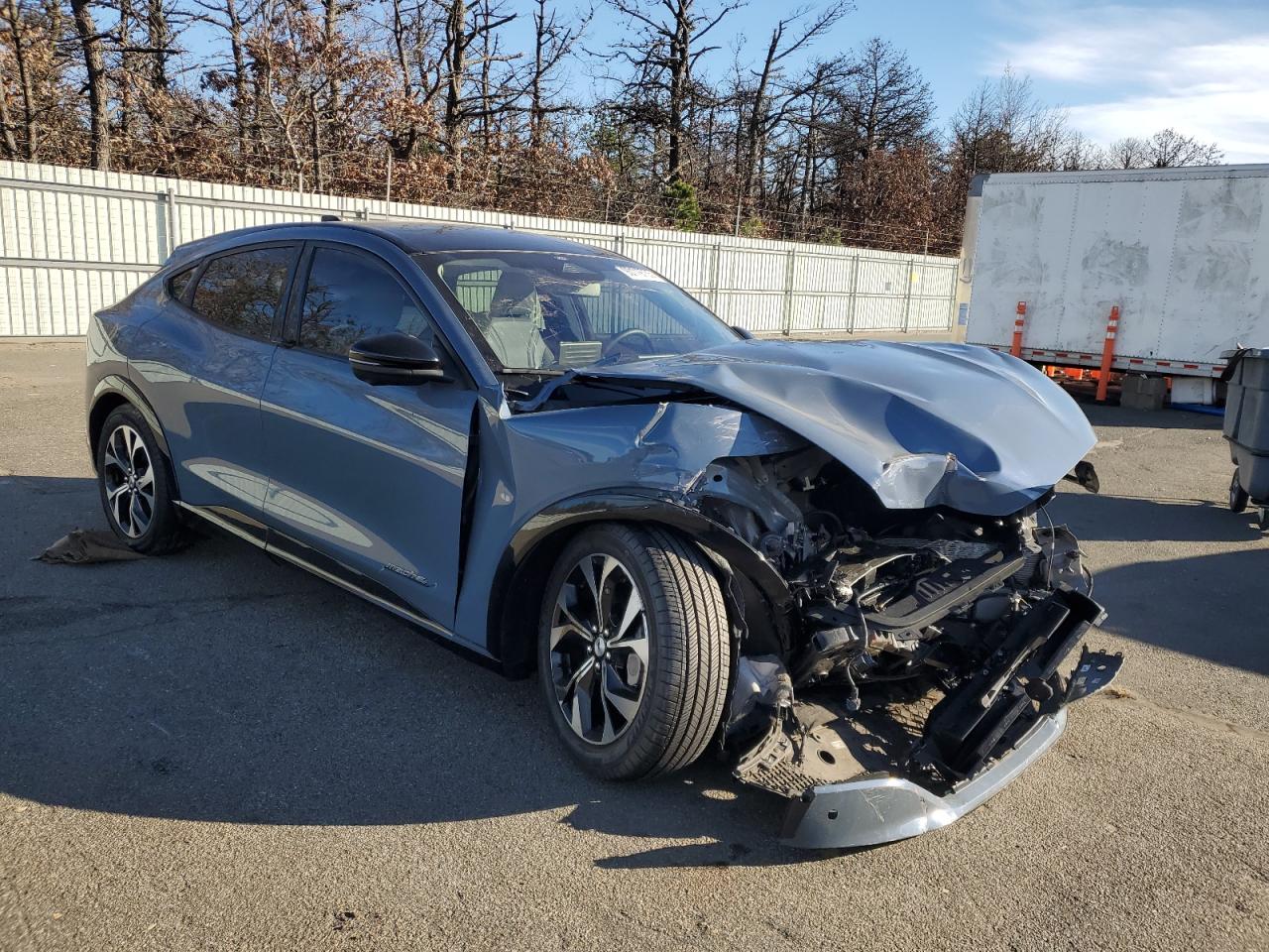 2023 Ford Mustang Mach-e Premium Blue vin: 3FMTK3SU9PMA22428