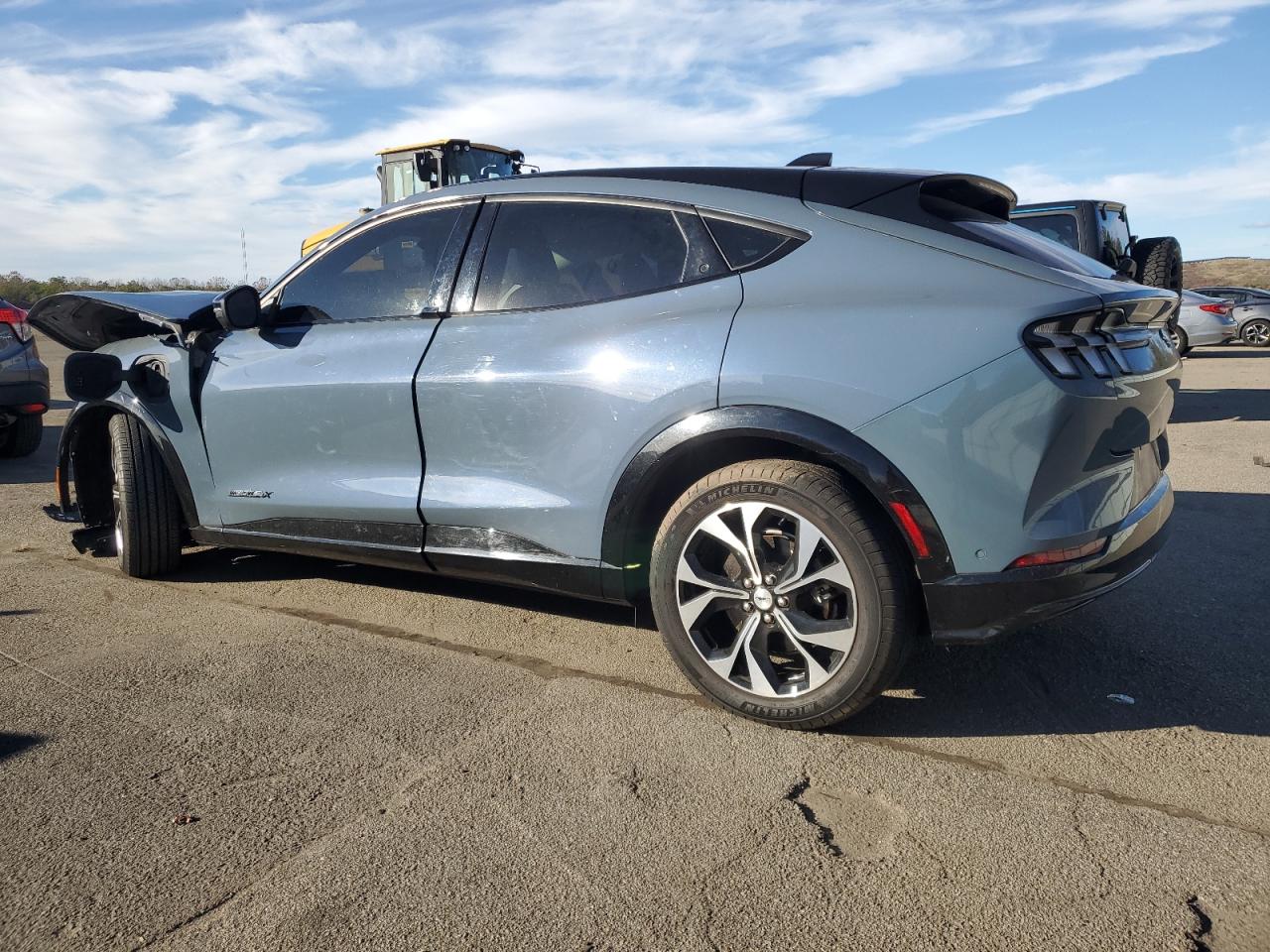 2023 Ford Mustang Mach-e Premium Blue vin: 3FMTK3SU9PMA22428