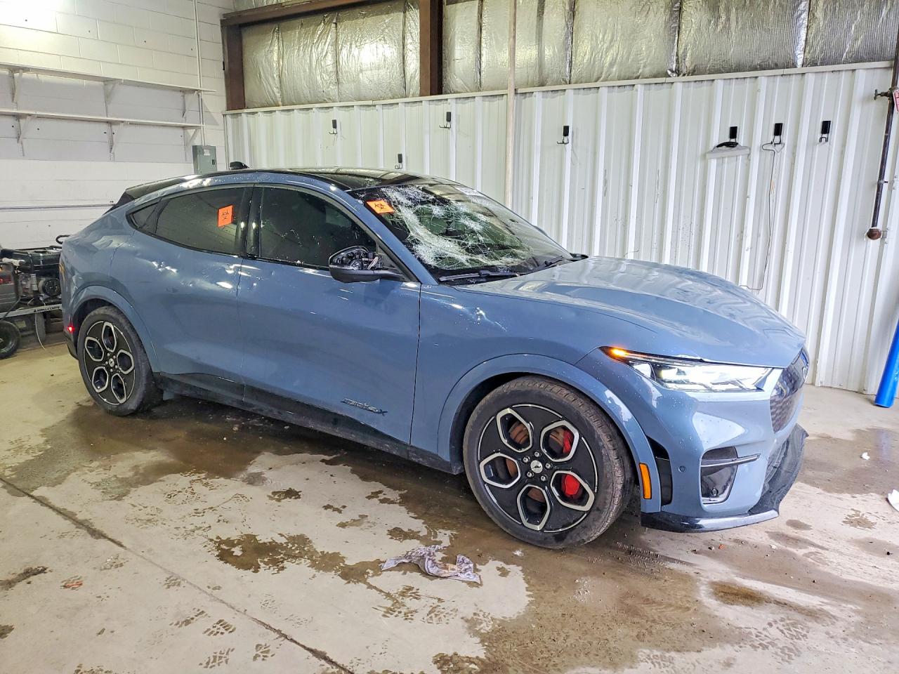 2023 Ford Mustang Mach-e Gt Blue vin: 3FMTK4SE2PMA44060