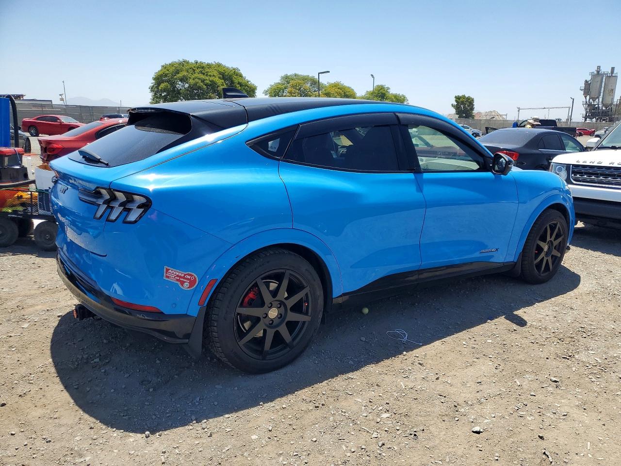 2023 Ford Mustang Mach-e Gt Синий vin: 3FMTK4SE9PMA75936