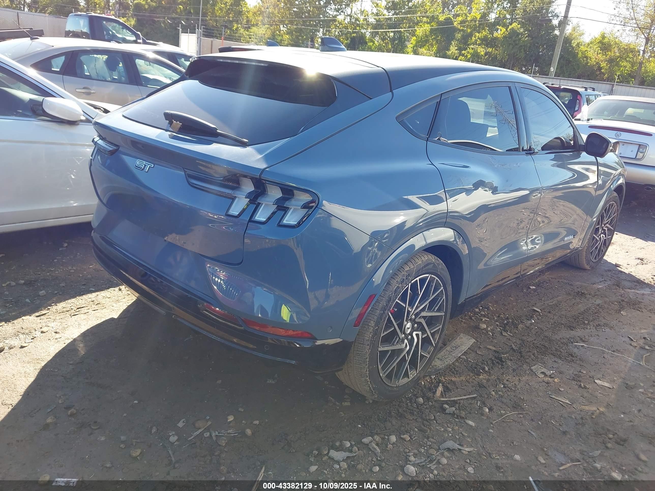 2023 Ford Mustang Mach-e Gt Blue vin: 3FMTK4SX0PMA75793