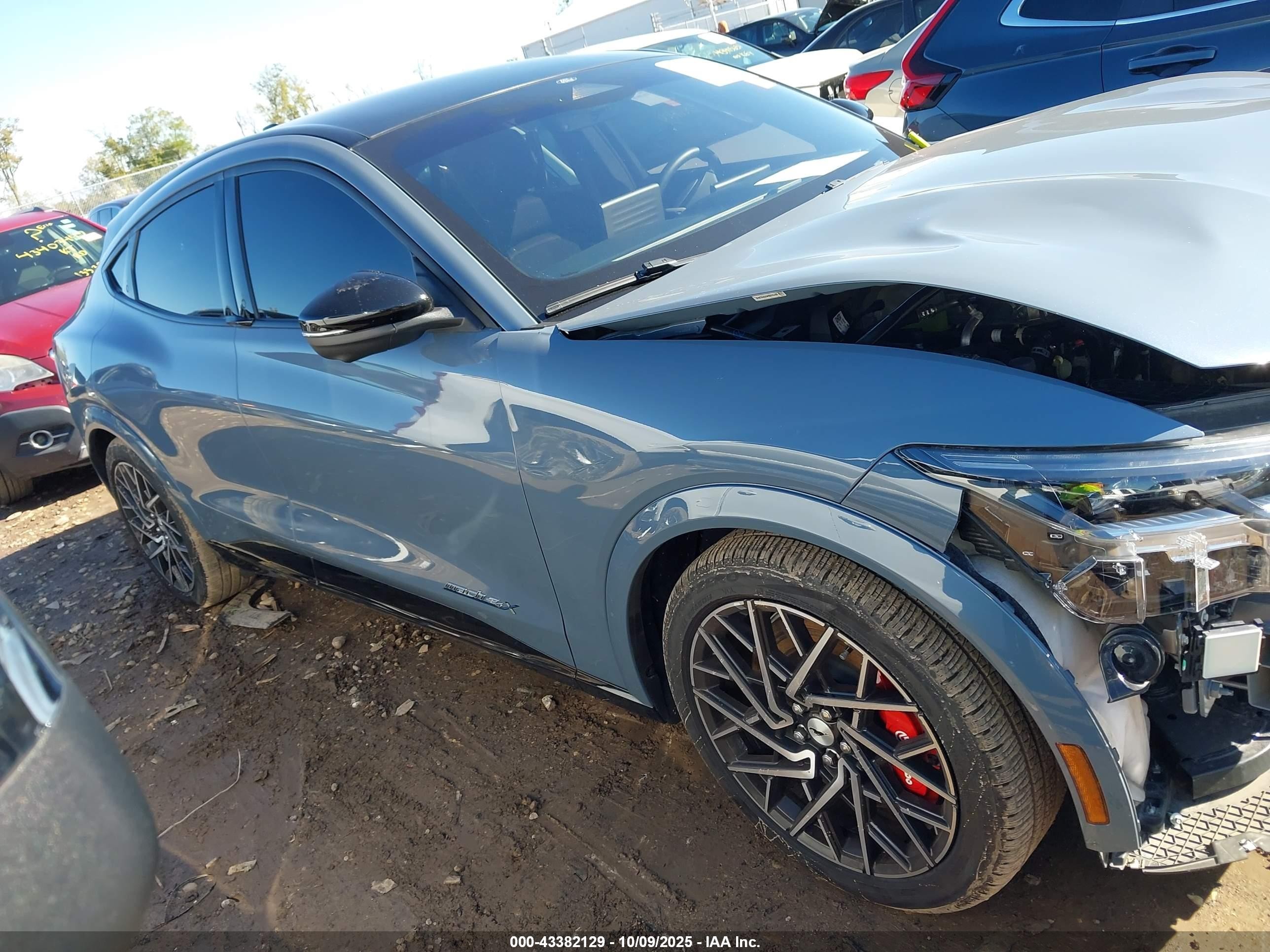 2023 Ford Mustang Mach-e Gt Blue vin: 3FMTK4SX0PMA75793