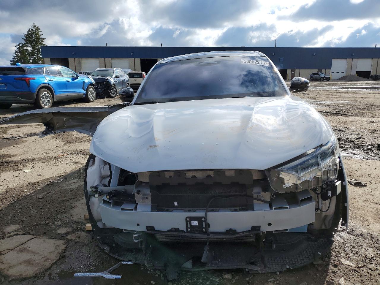 2023 Ford Mustang Mach-e Gt Silver vin: 3FMTK4SX5PMA85915