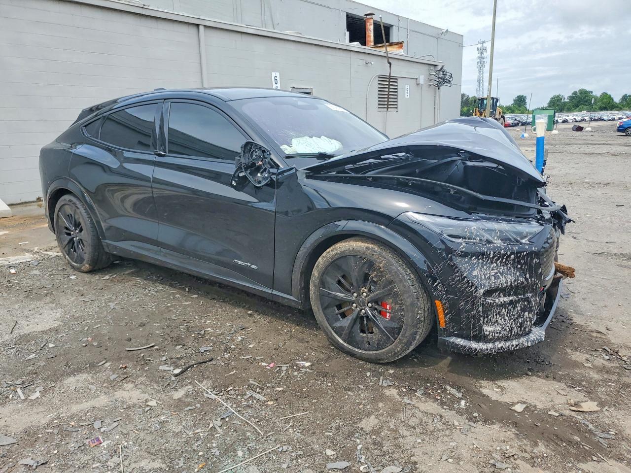 2025 Ford Mustang Mach-e Gt Black vin: 3FMTK4SX9SMA05587