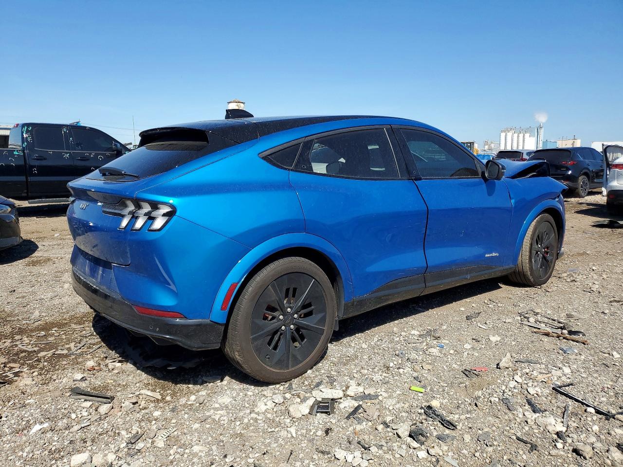 2025 Ford Mustang Mach-e Gt Blue vin: 3FMTK4SXXSMA39568