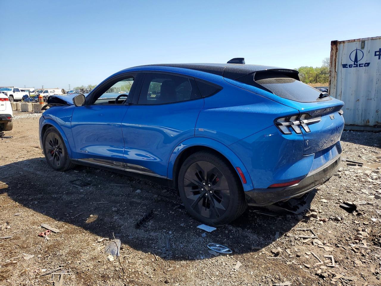 2025 Ford Mustang Mach-e Gt Blue vin: 3FMTK4SXXSMA39568