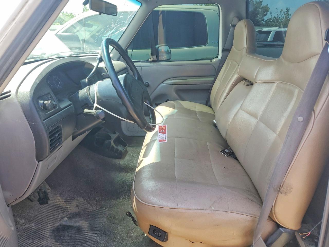 1997 Ford F-250 White vin: 3FTHF25F5VMA72651