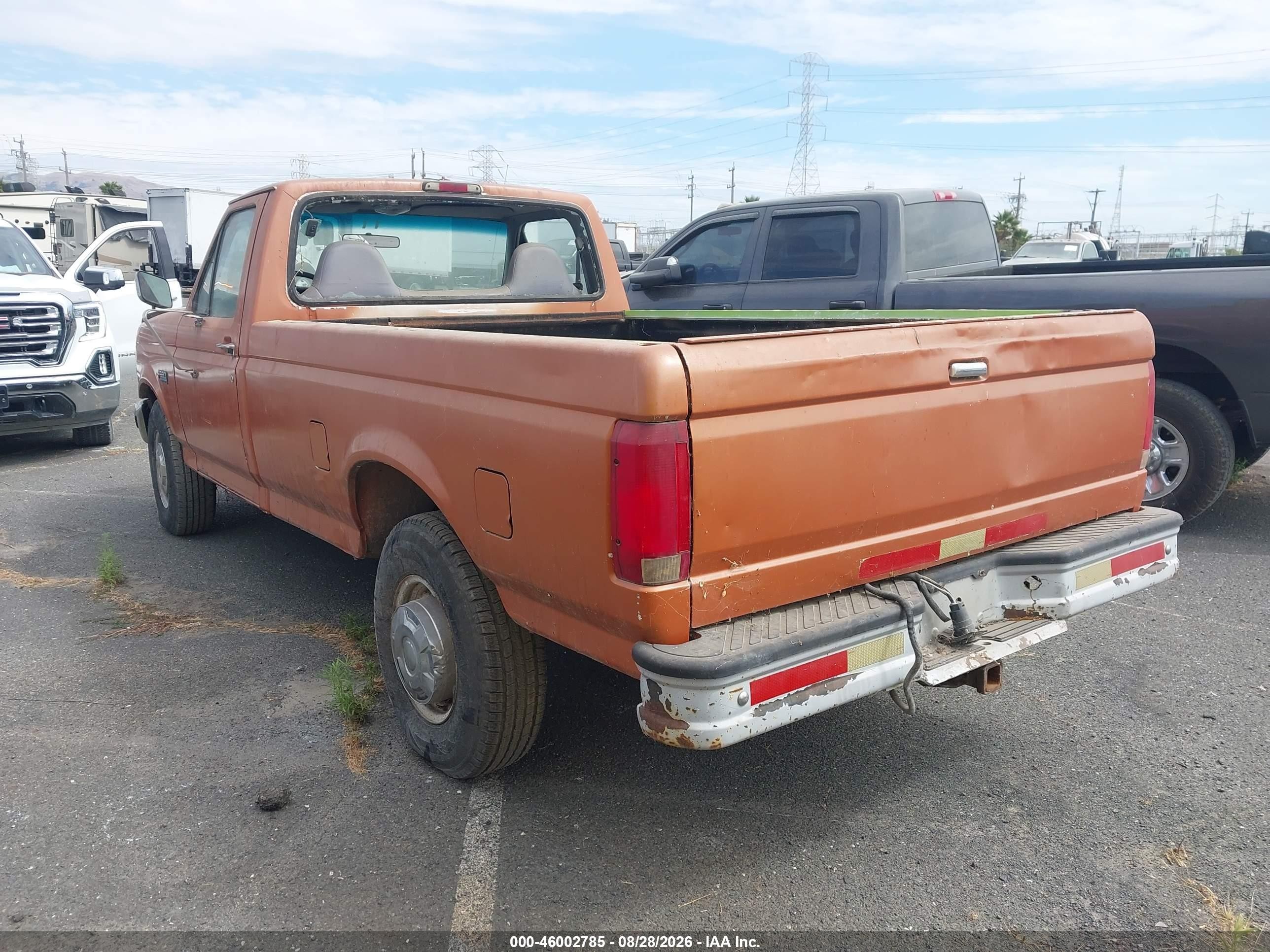 1997 Ford F-250 Hd Xlt Brown vin: 3FTHF25F8VMA56315