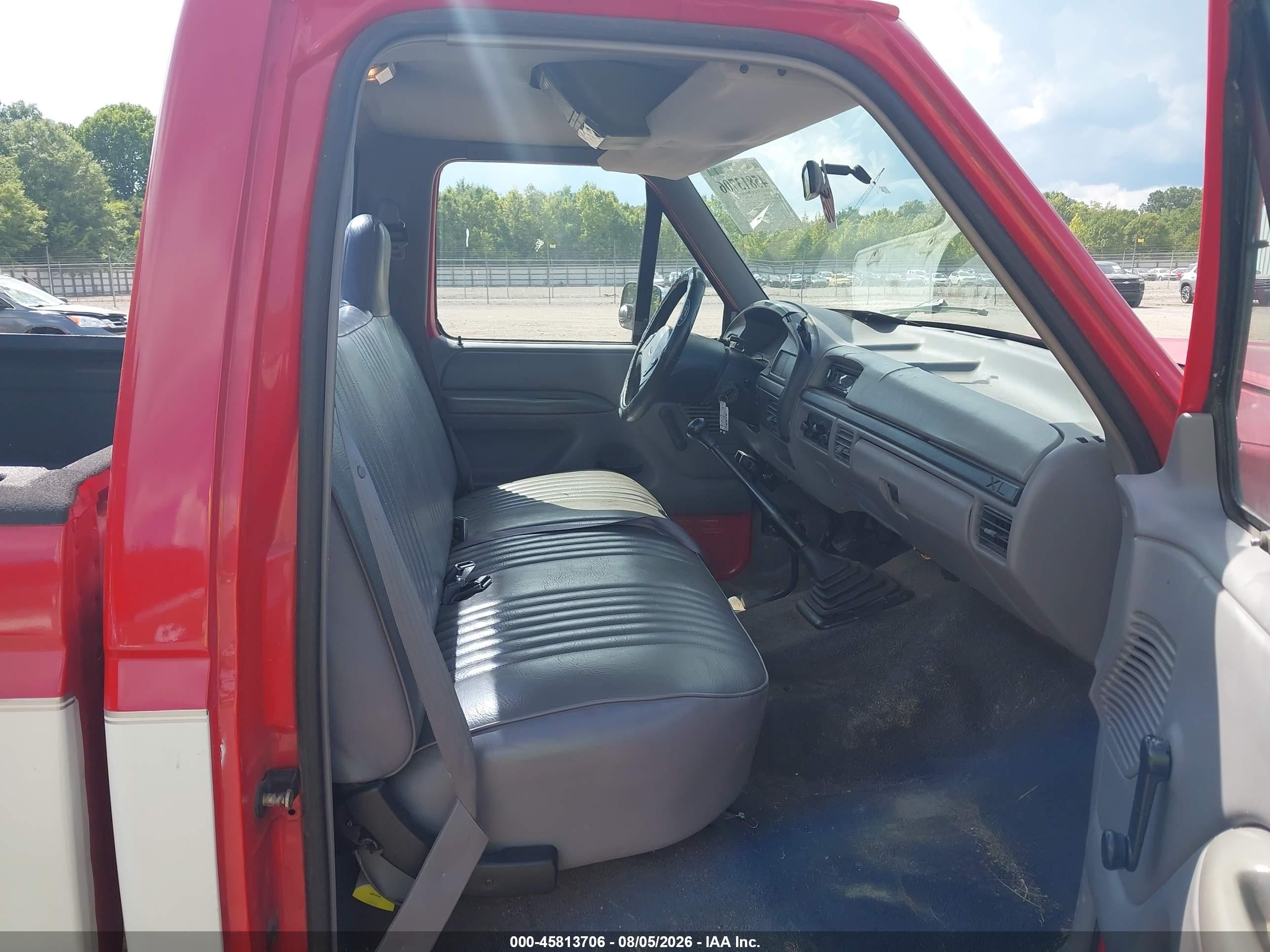 1997 Ford F-250 Hd Xl Red vin: 3FTHF26FXVMA00892