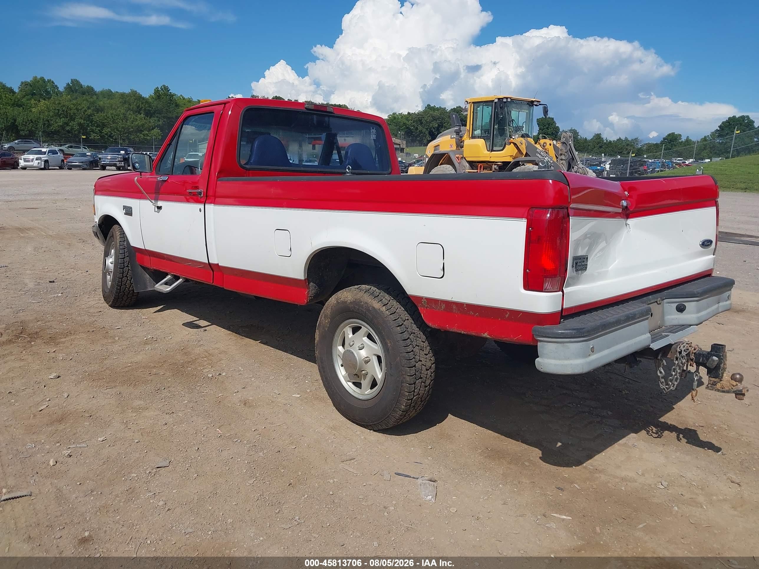 1997 Ford F-250 Hd Xl Red vin: 3FTHF26FXVMA00892