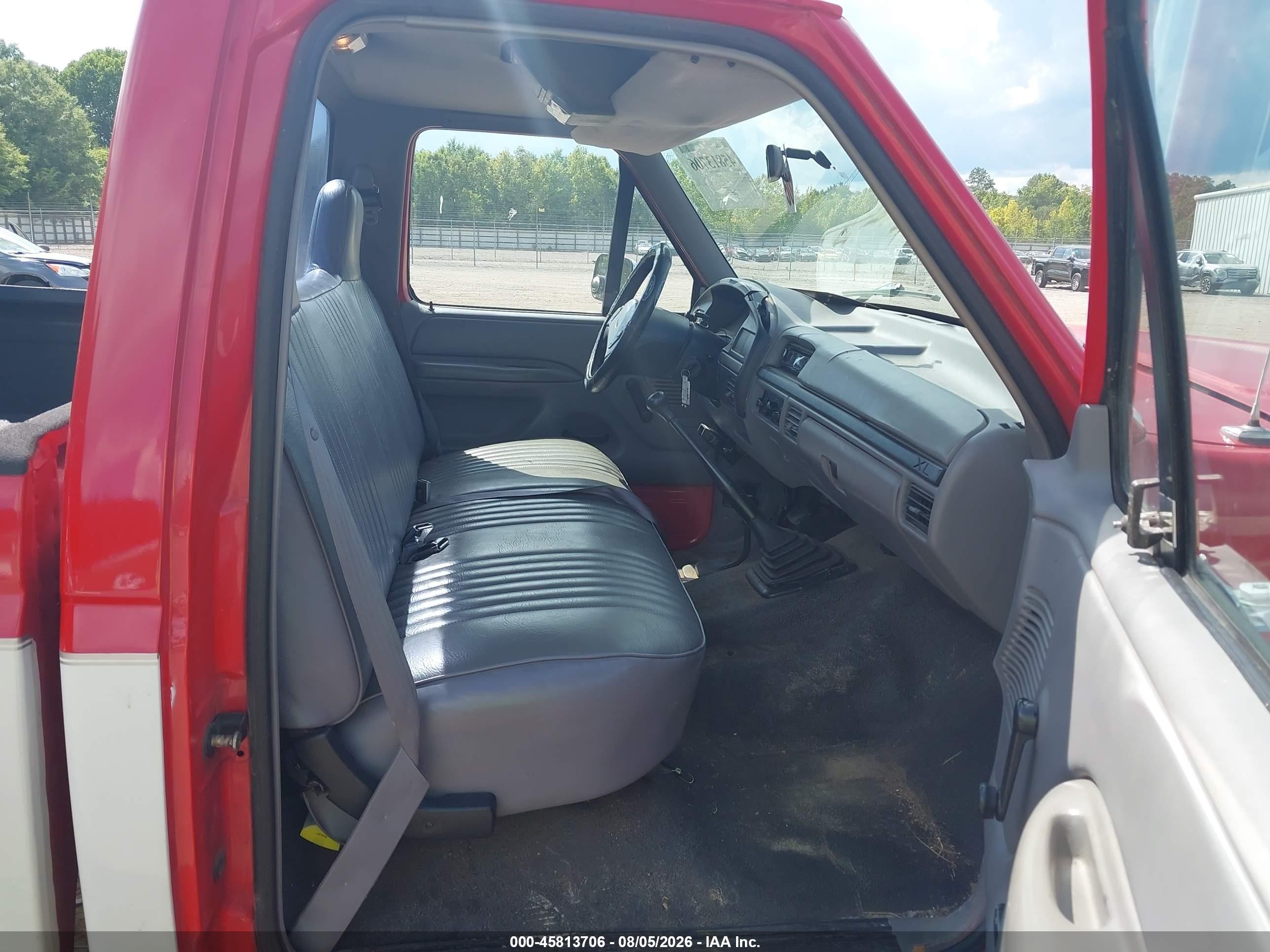 1997 Ford F-250 Hd Xl Red vin: 3FTHF26FXVMA00892