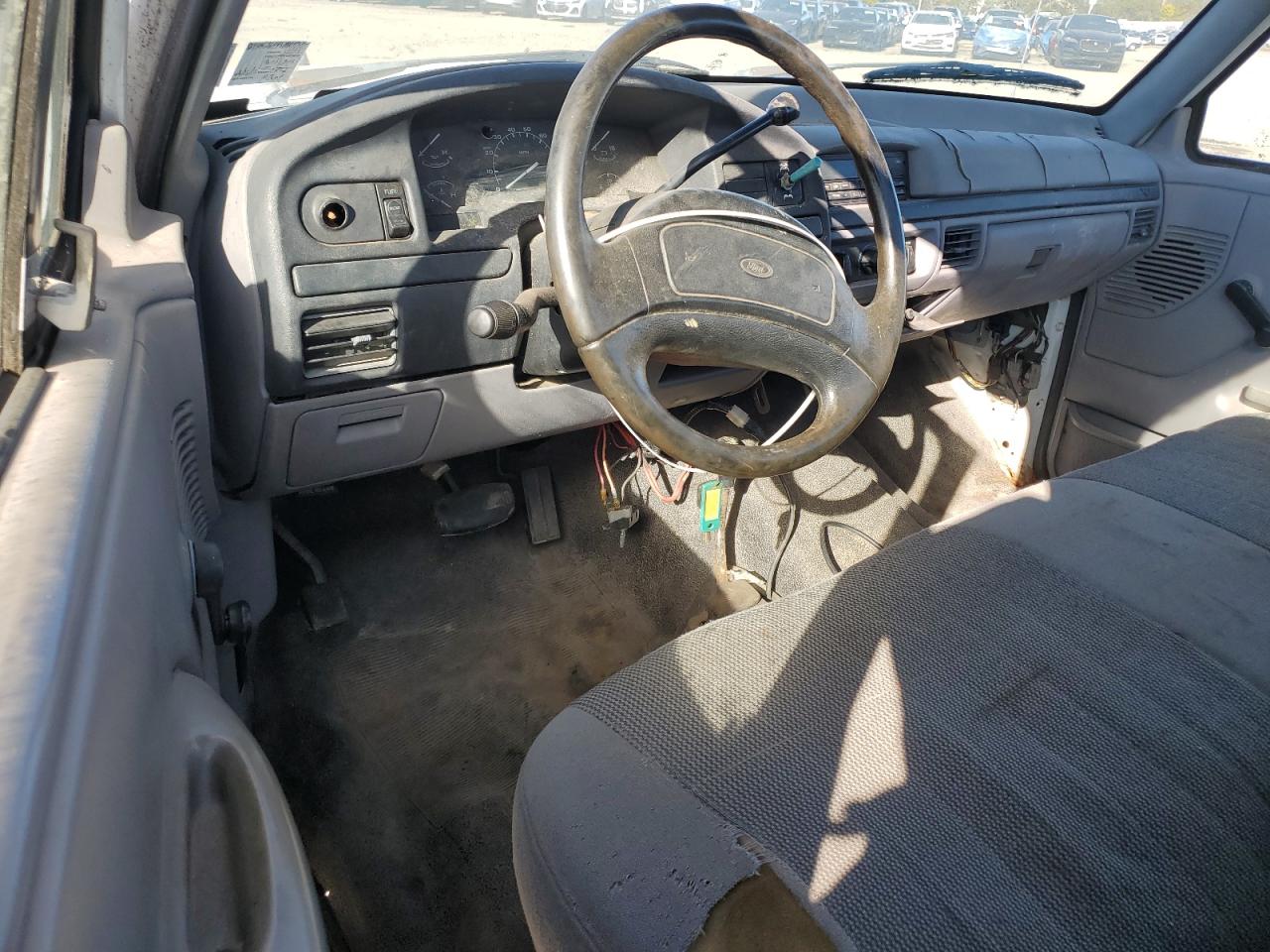 1997 Ford F250 White vin: 3FTHF26H9VMA57411