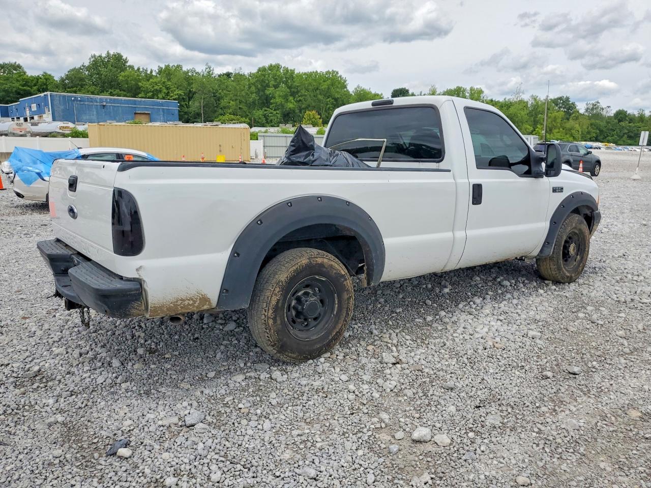 2001 Ford F250 Белый vin: 3FTNF20L71MA85265